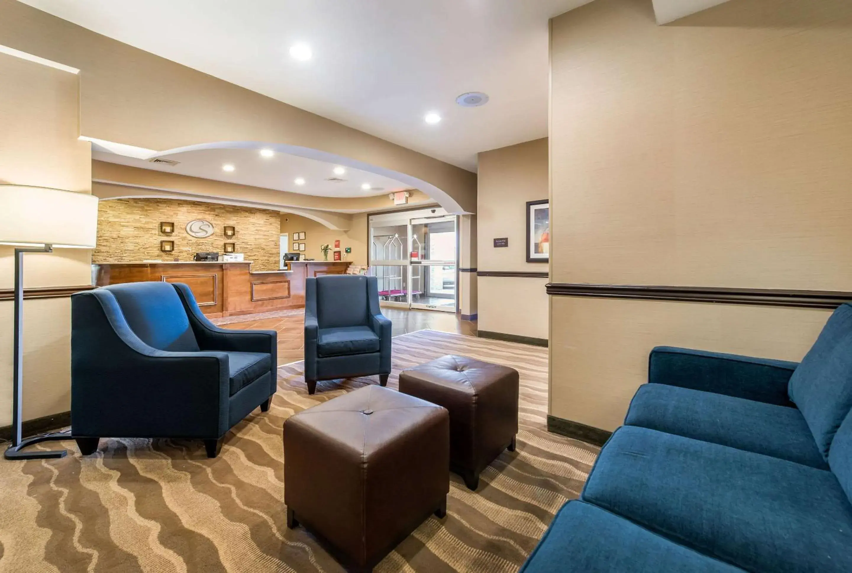 Lobby or reception in Comfort Suites Atlantic City North Lobby or reception in Comfort Suites Atlantic City North