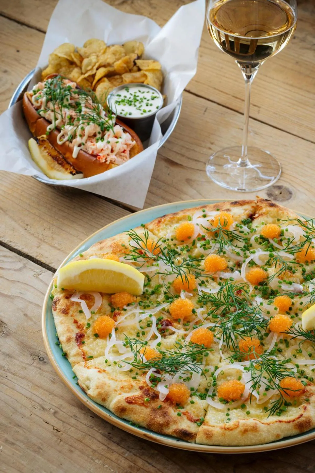 Food and drinks in Hotel J, Stockholm, a Member of Design Hotels