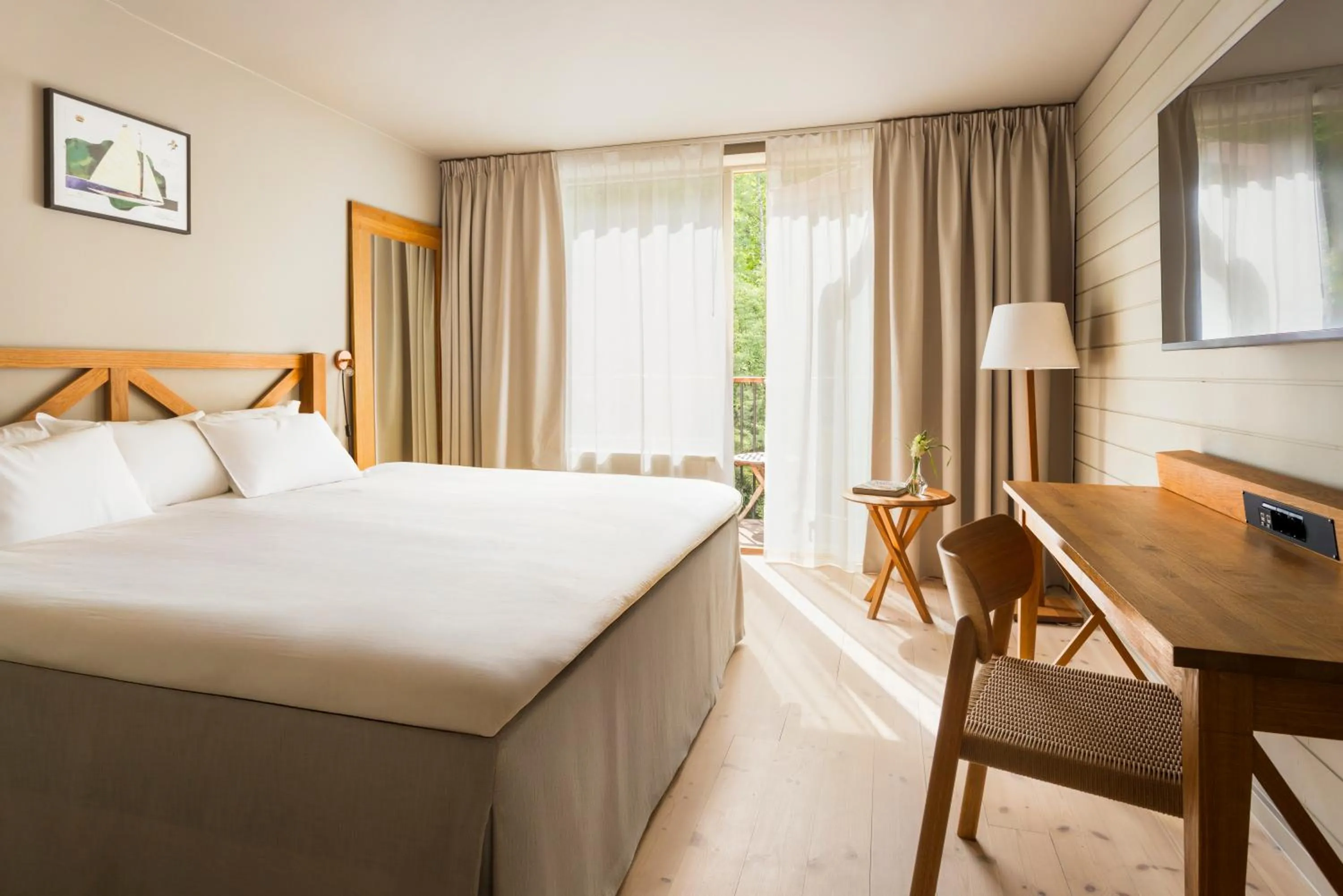 Bedroom, Bed in Hotel J, Stockholm, a Member of Design Hotels