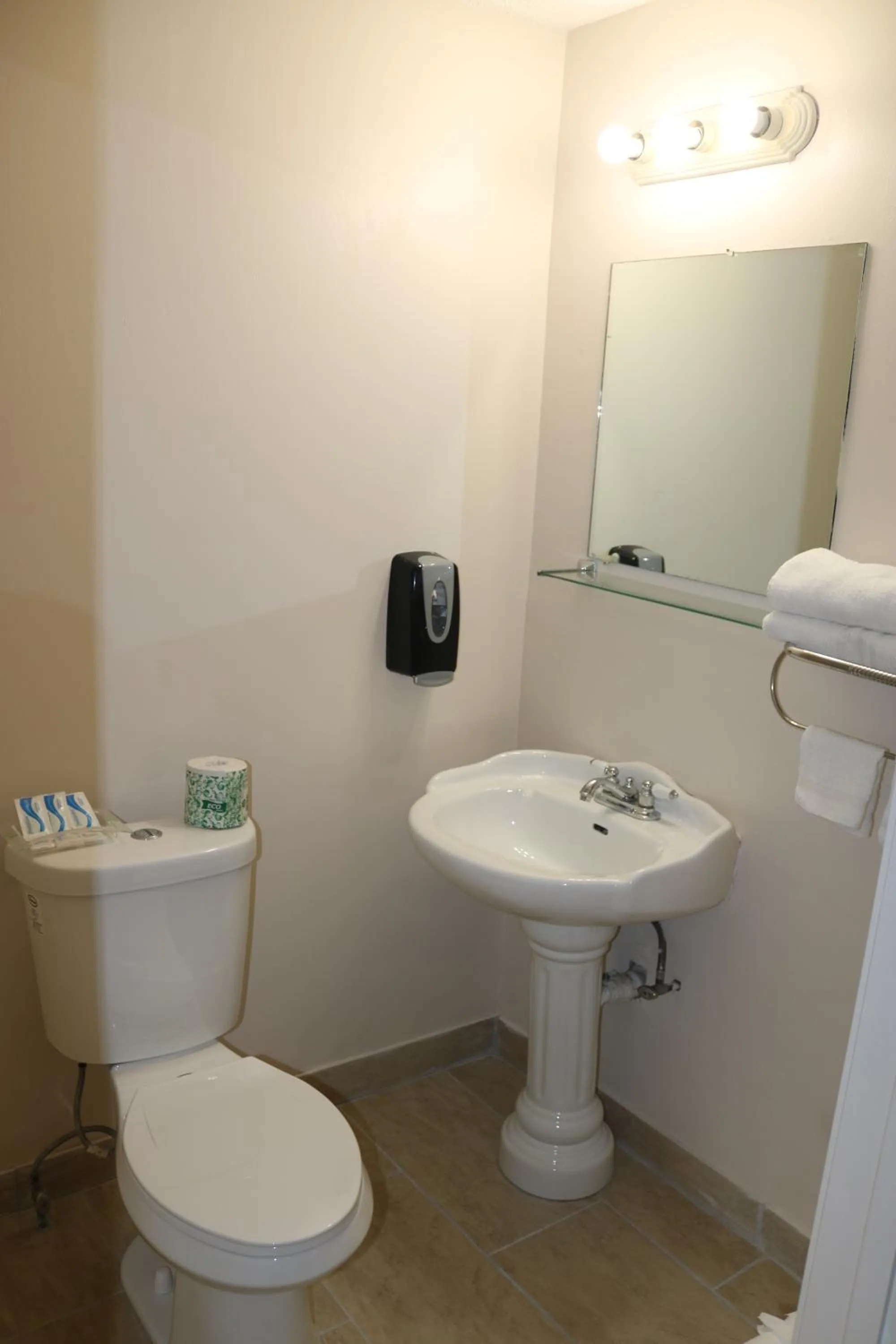 Bathroom in Budget Host Inn Niagara Falls