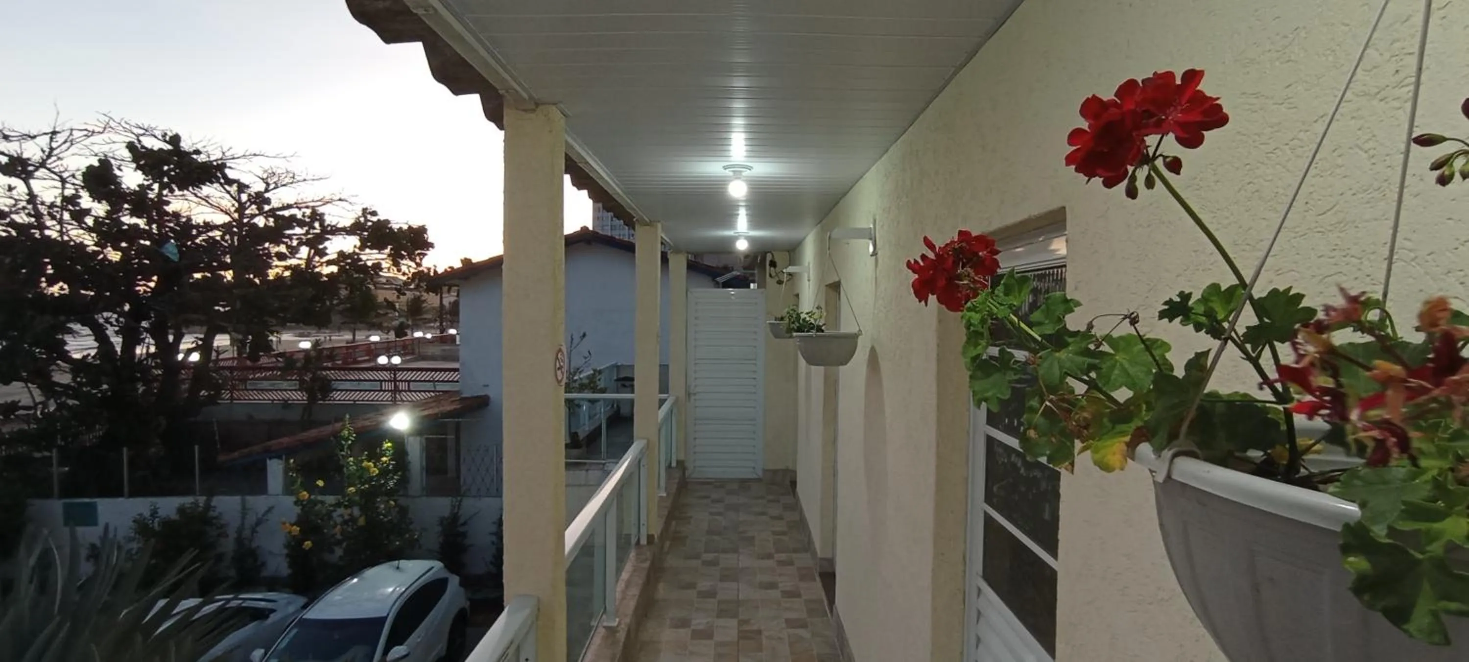 Balcony/Terrace in Pousada/Flat Praia Do Sonho