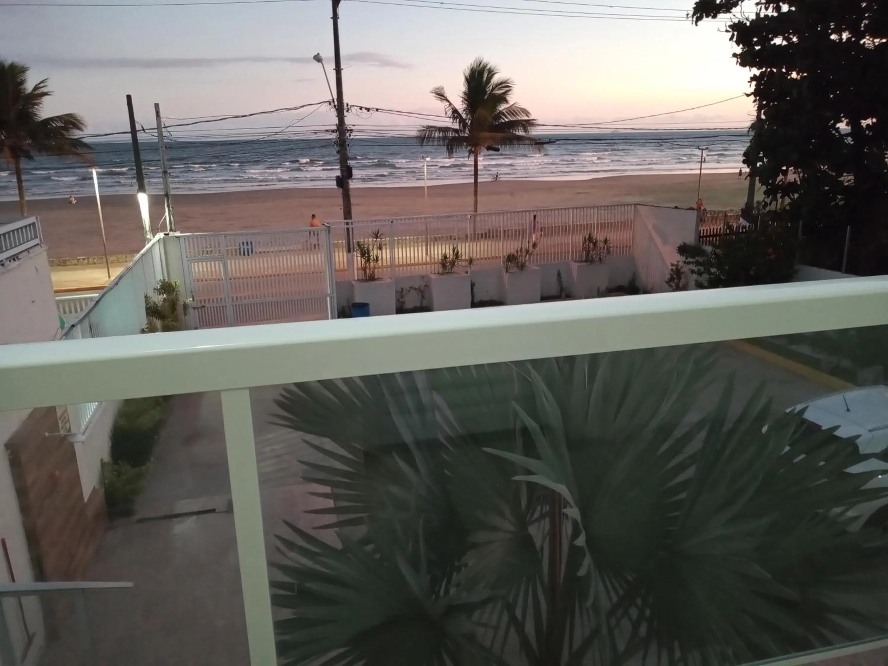 Balcony/Terrace in Pousada/Flat Praia Do Sonho