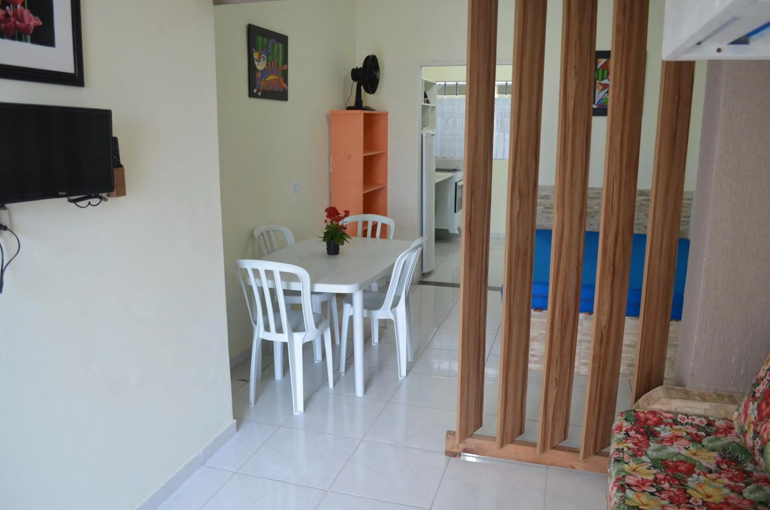Communal lounge/ TV room in Pousada/Flat Praia Do Sonho