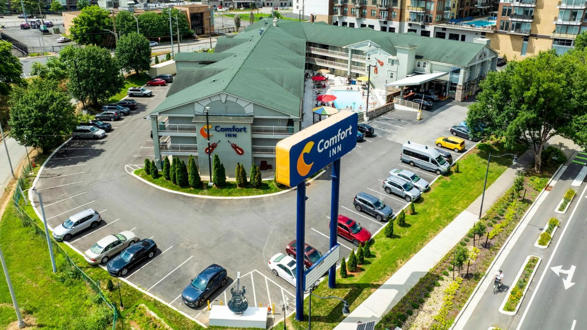 Property building in Comfort Inn Downtown Nashville - Music City Center