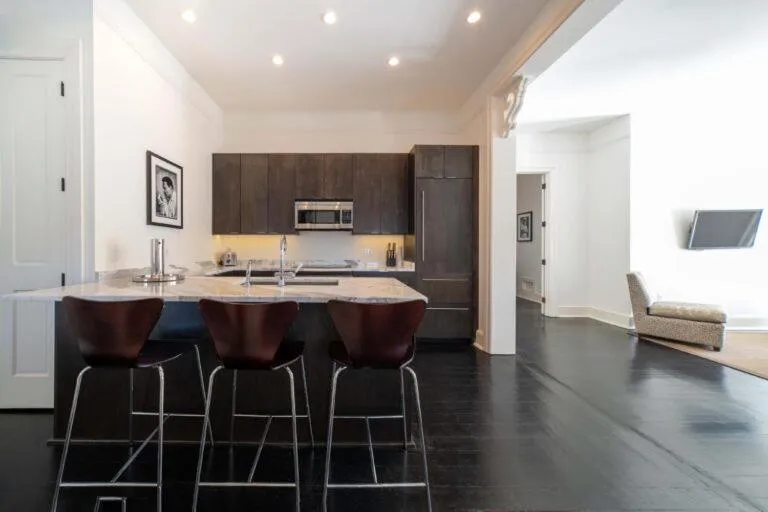 kitchen in Melrose Mansion