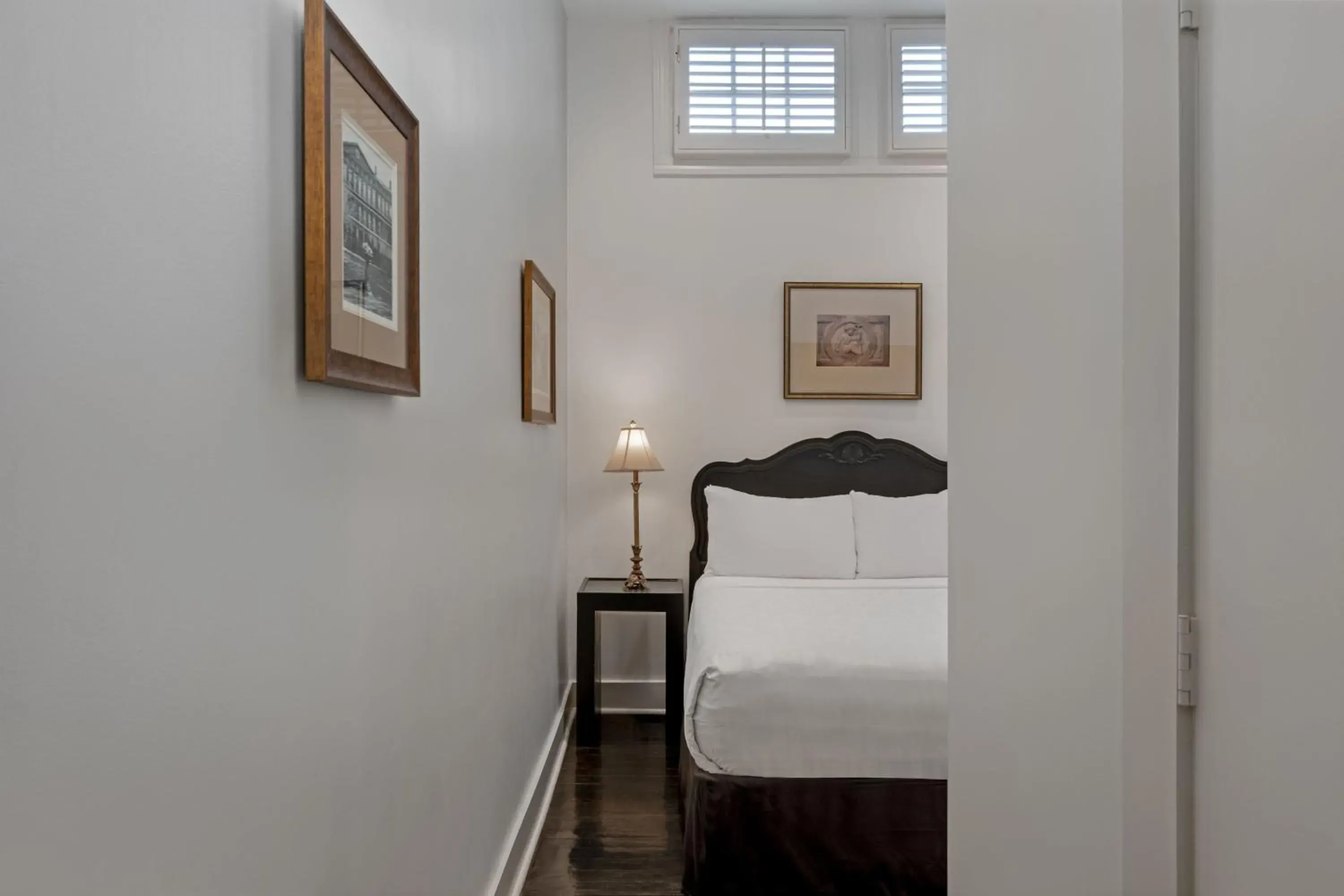 Bed in Hotel Royal New Orleans Bed in Hotel Royal New Orleans