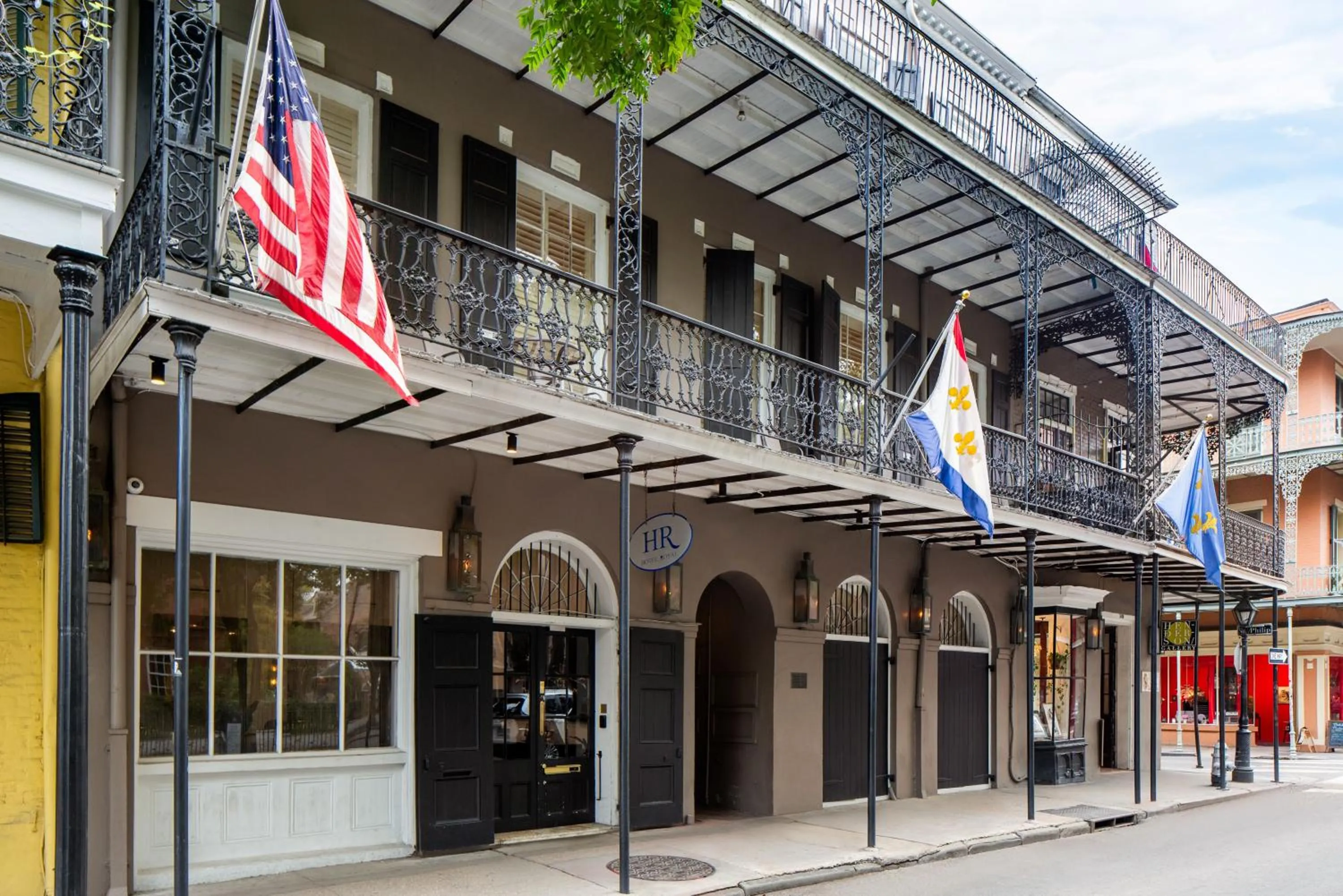 Property building in Hotel Royal New Orleans