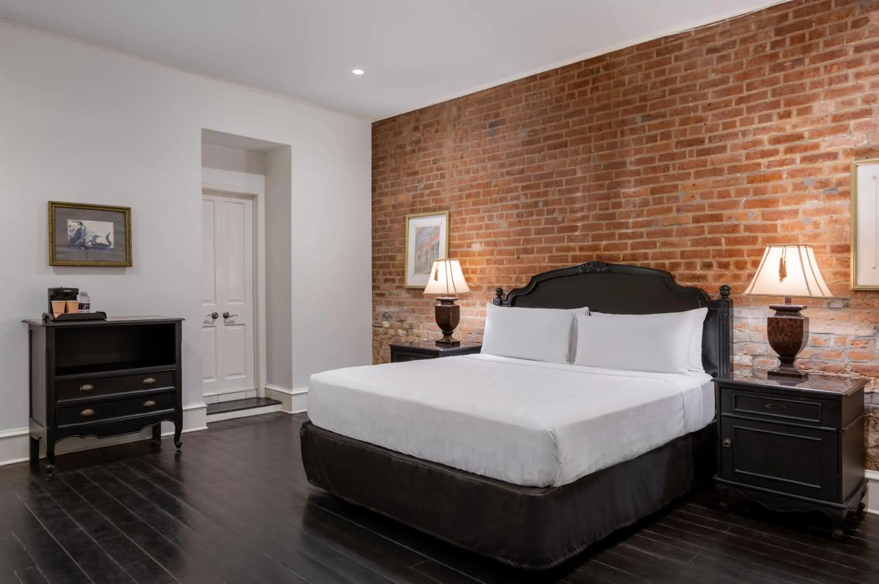 Bed in Hotel Royal New Orleans Bed in Hotel Royal New Orleans