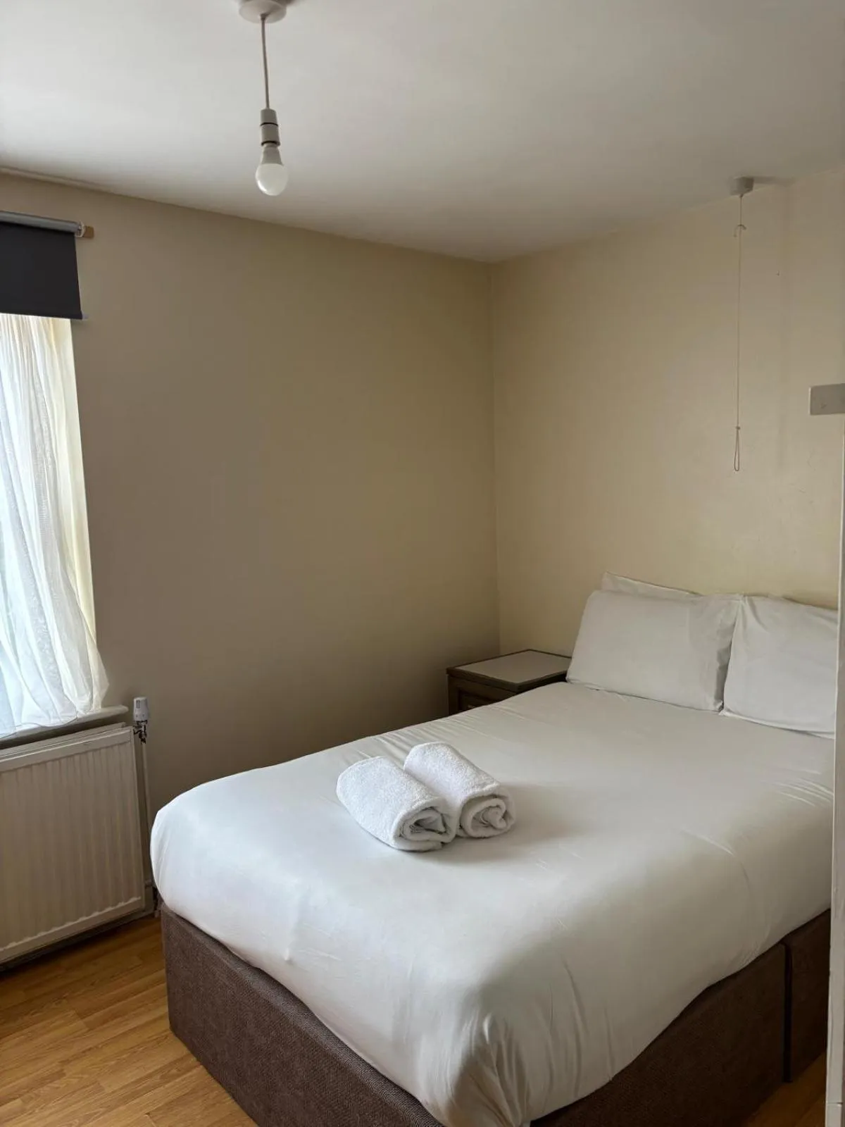 Bed in The Tudor House Hotel