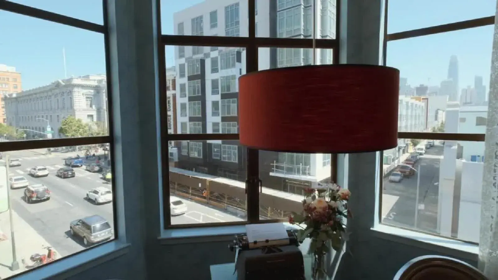 City view in Hotel Fiona City view in Hotel Fiona