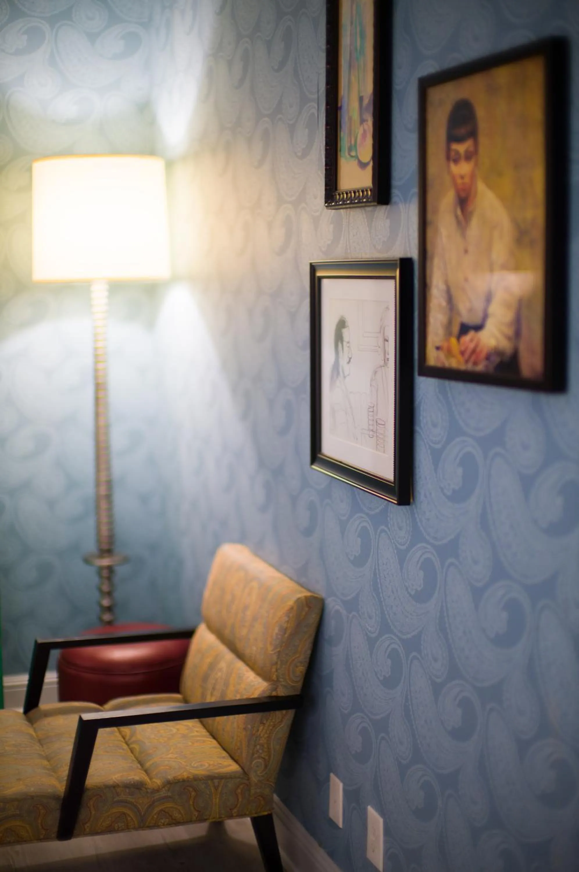 Decorative detail in Hotel Fiona