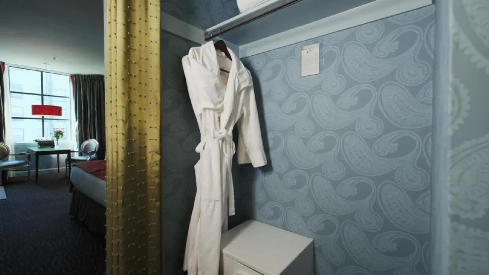 Decorative detail, Bed in Hotel Fiona