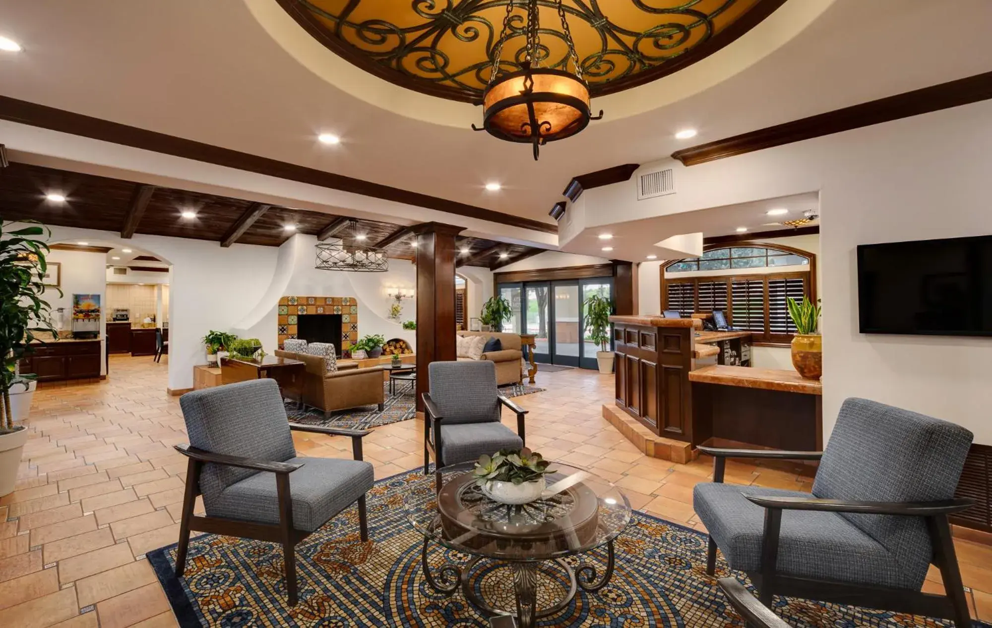 Lobby or reception in Ayres Hotel Redlands - Loma Linda Lobby or reception in Ayres Hotel Redlands - Loma Linda