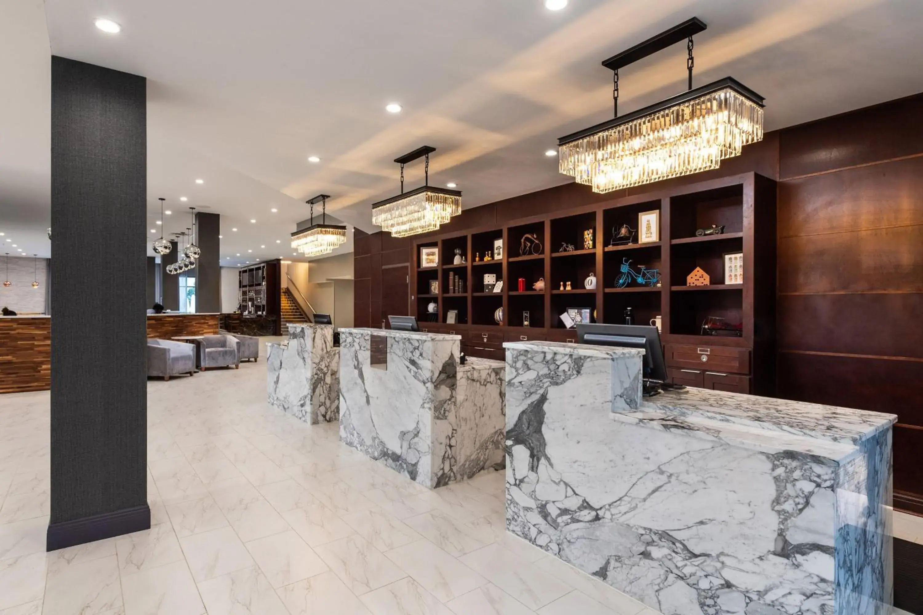 Lobby or reception in Four Points by Sheraton Atlanta Airport West Lobby or reception in Four Points by Sheraton Atlanta Airport West