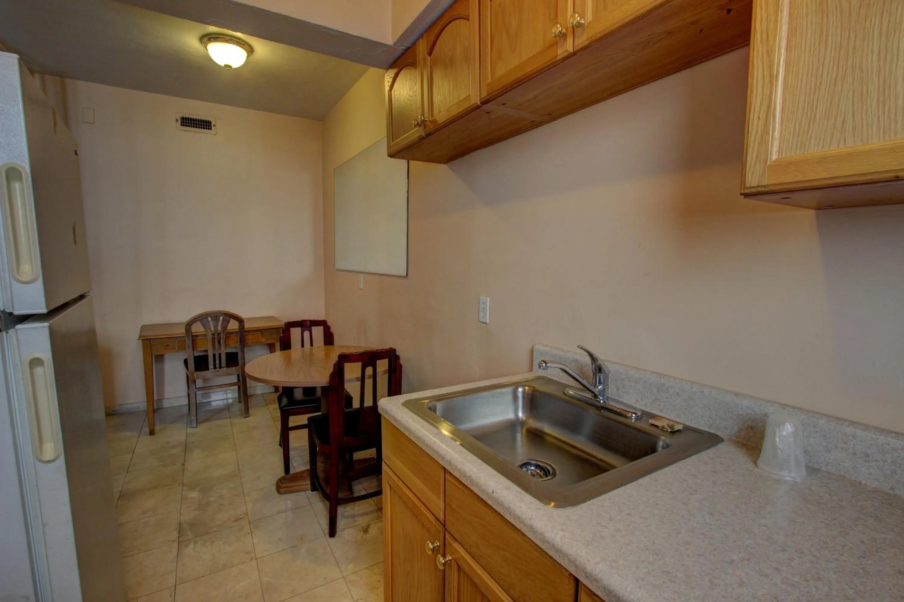 Kitchen or kitchenette in Geneva Hotel