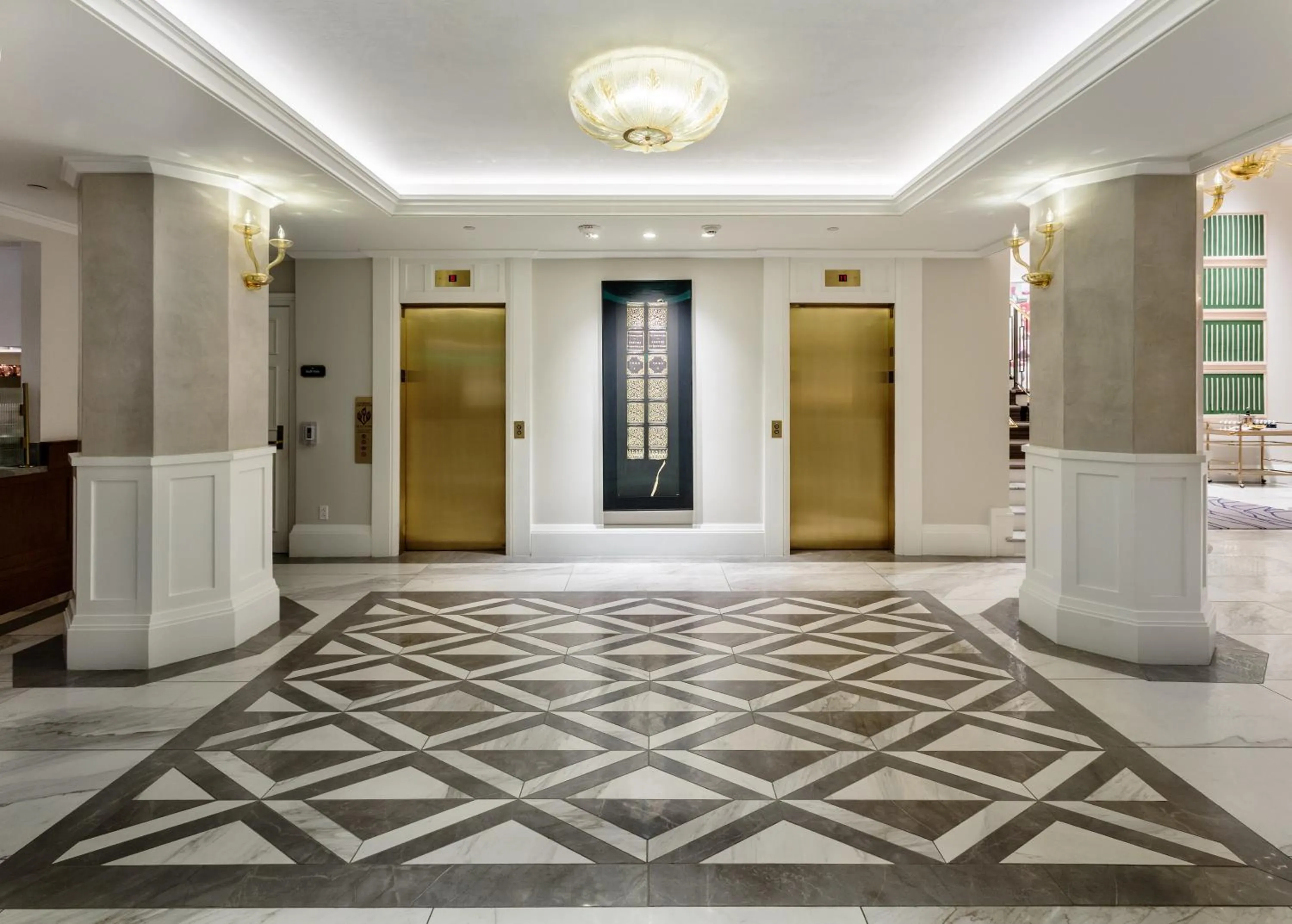 Lobby or reception in The Lancaster Hotel