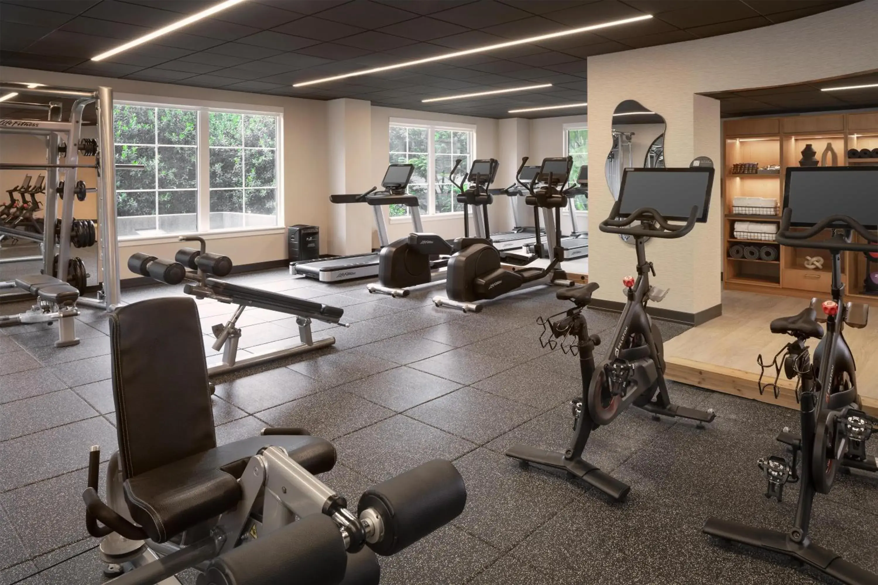 Fitness centre/facilities in Grand Hyatt Atlanta in Buckhead Fitness centre/facilities in Grand Hyatt Atlanta in Buckhead