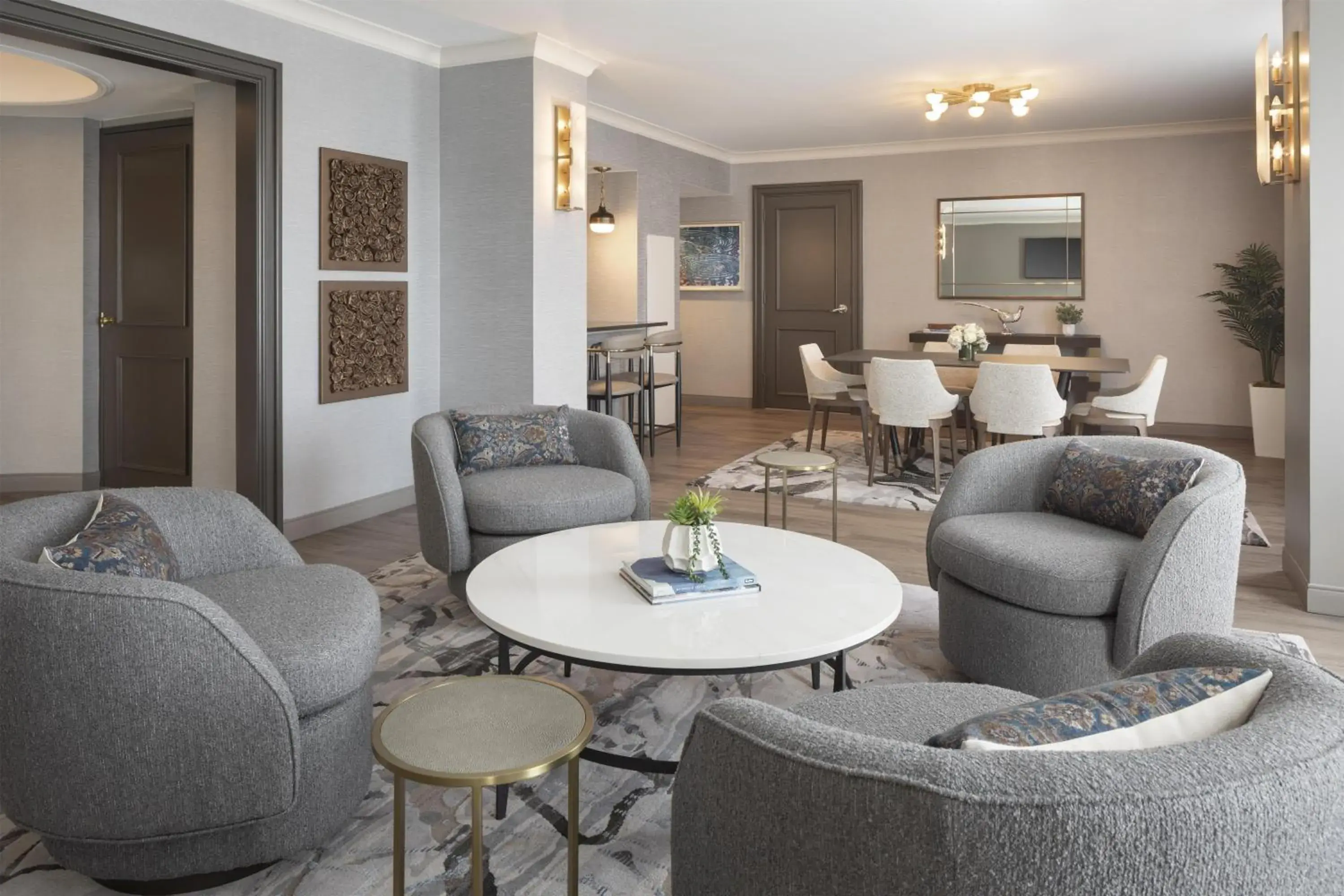 Photo of the whole room in Grand Hyatt Atlanta in Buckhead Photo of the whole room in Grand Hyatt Atlanta in Buckhead