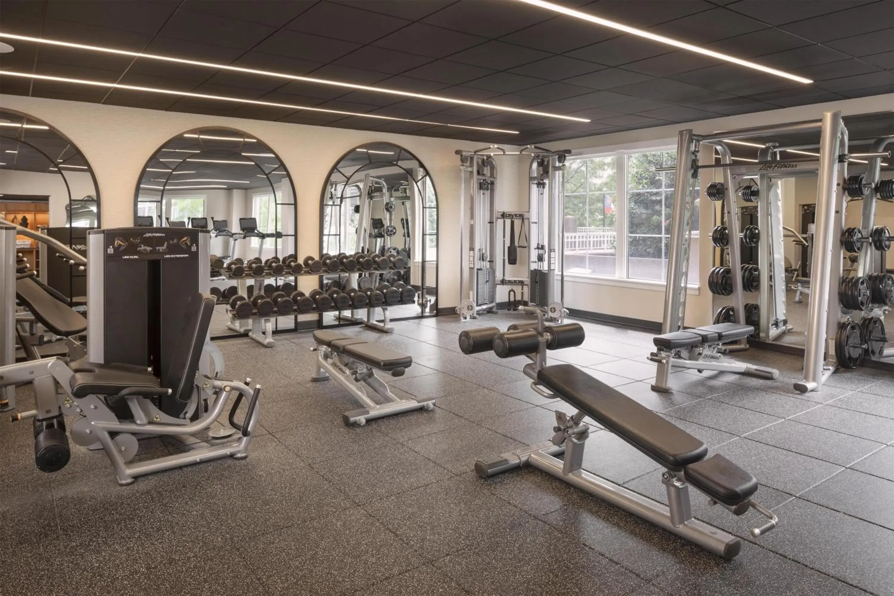 Fitness centre/facilities in Grand Hyatt Atlanta in Buckhead Fitness centre/facilities in Grand Hyatt Atlanta in Buckhead