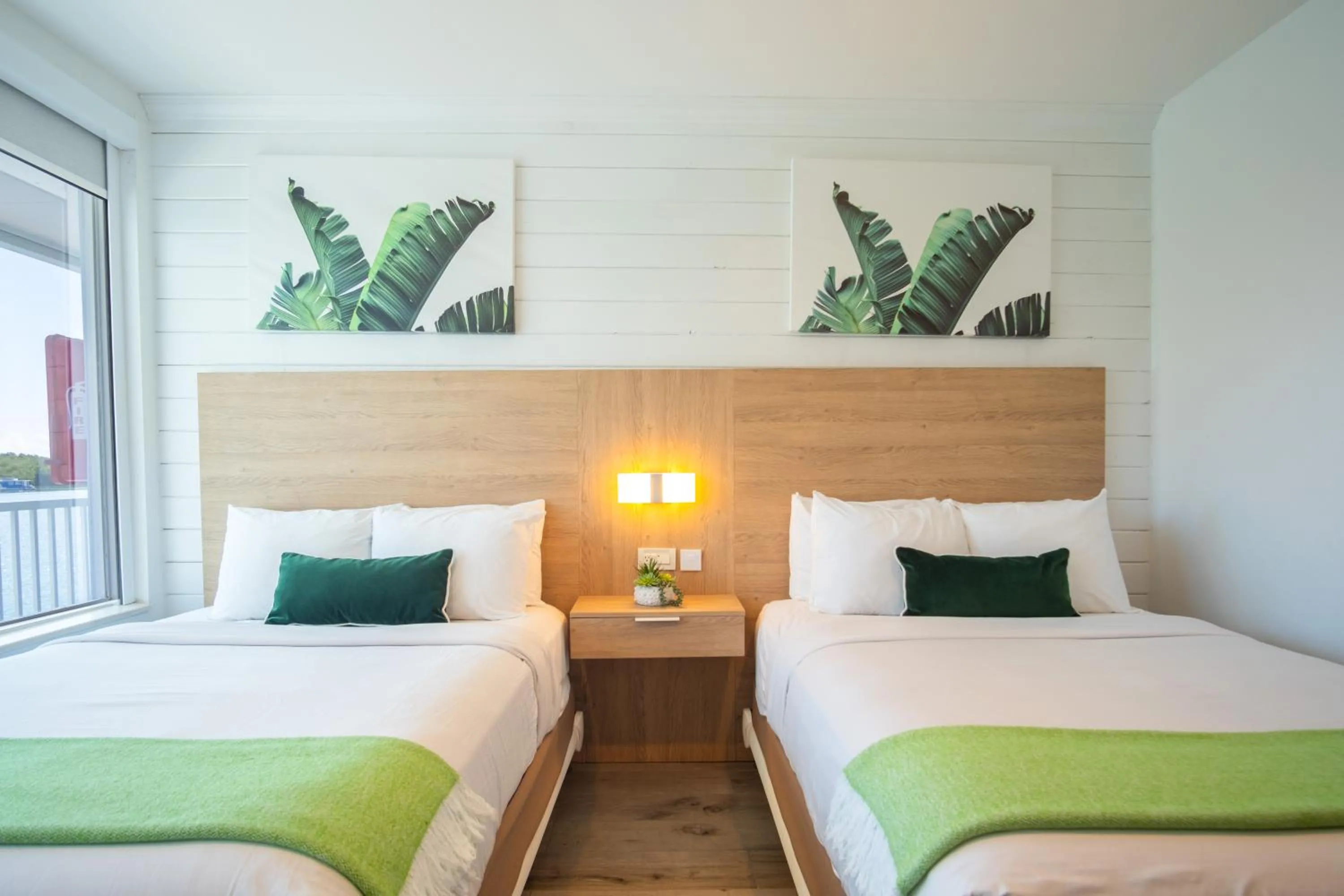 Bed in Gilbert's Resort