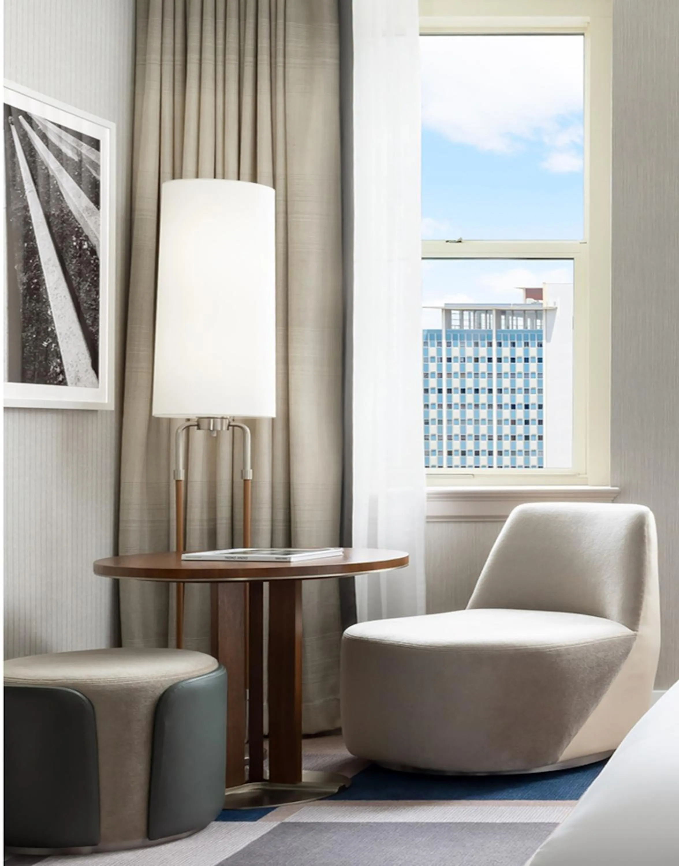 View (from property/room), Bed in The Joule