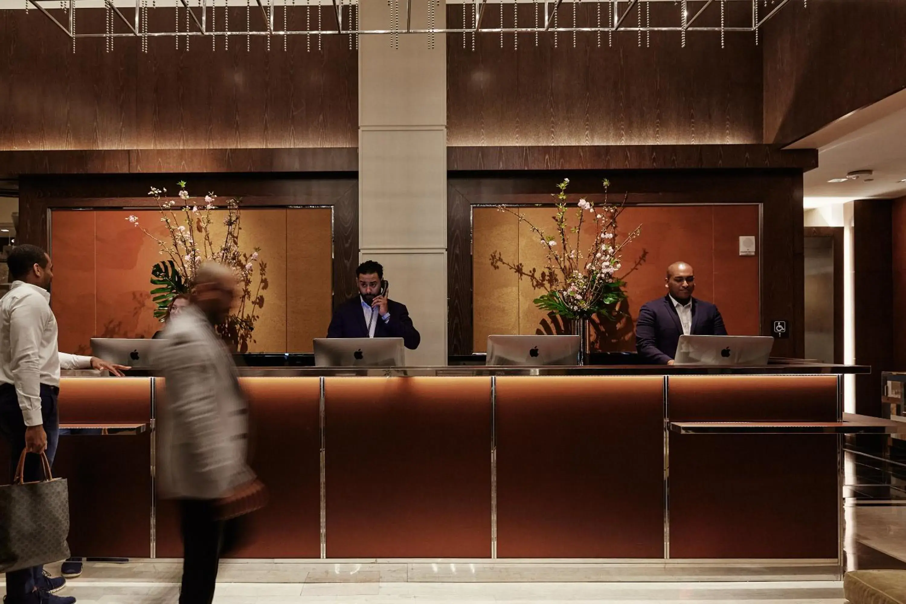 Lobby or reception in The Joule Lobby or reception in The Joule