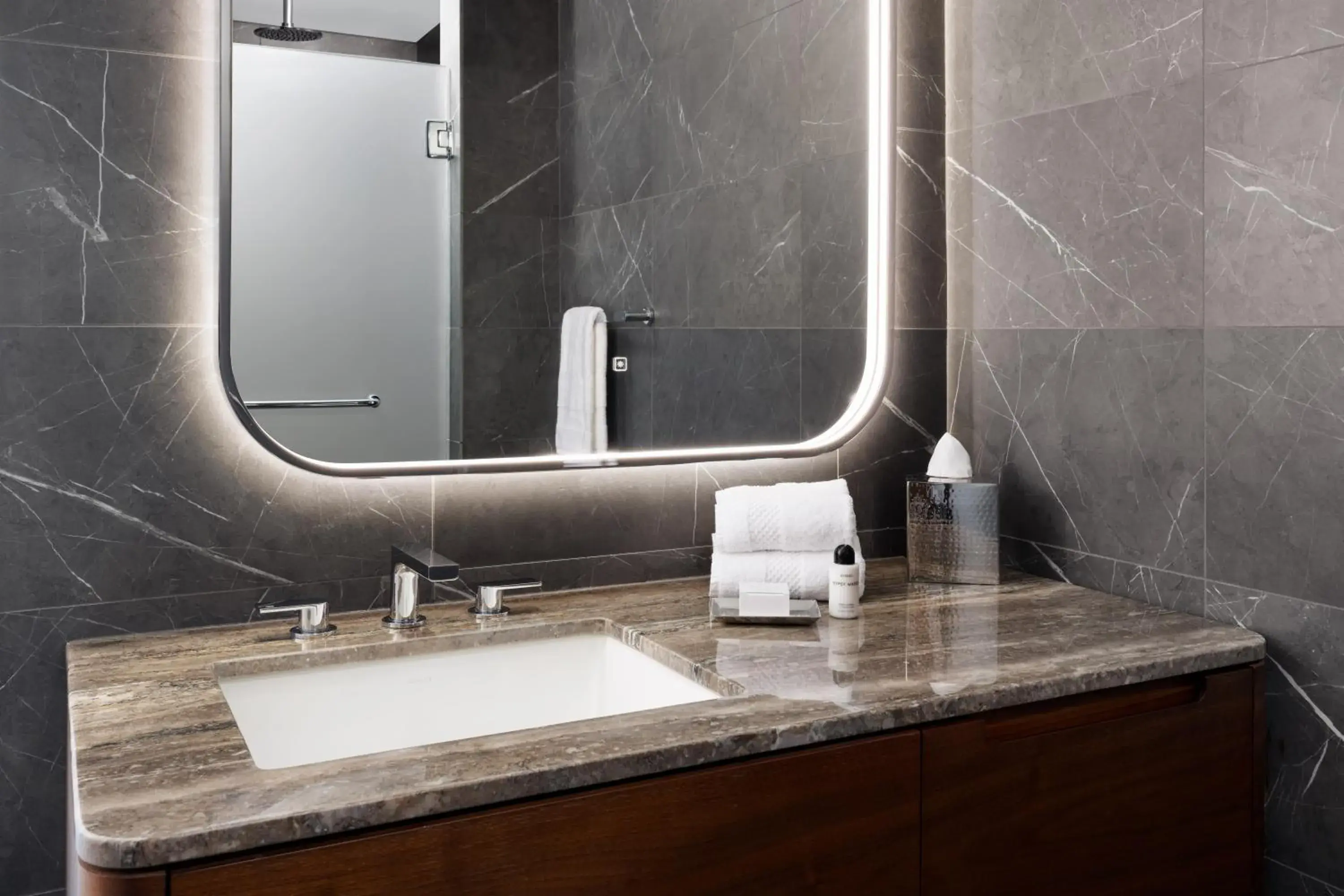 Bathroom in The Joule Bathroom in The Joule