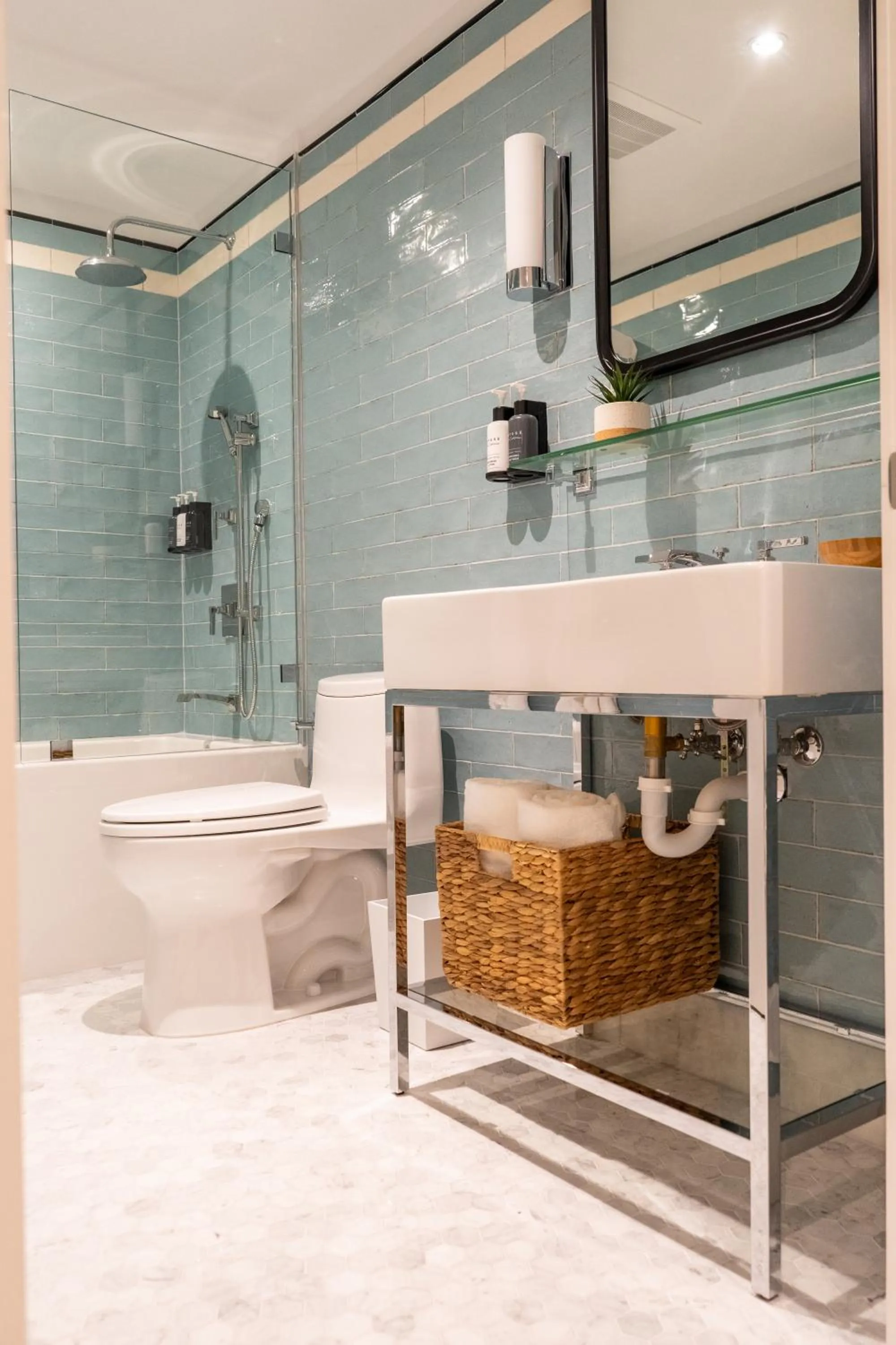 Bathroom in Nassau Suite South Beach, an All Suite Hotel