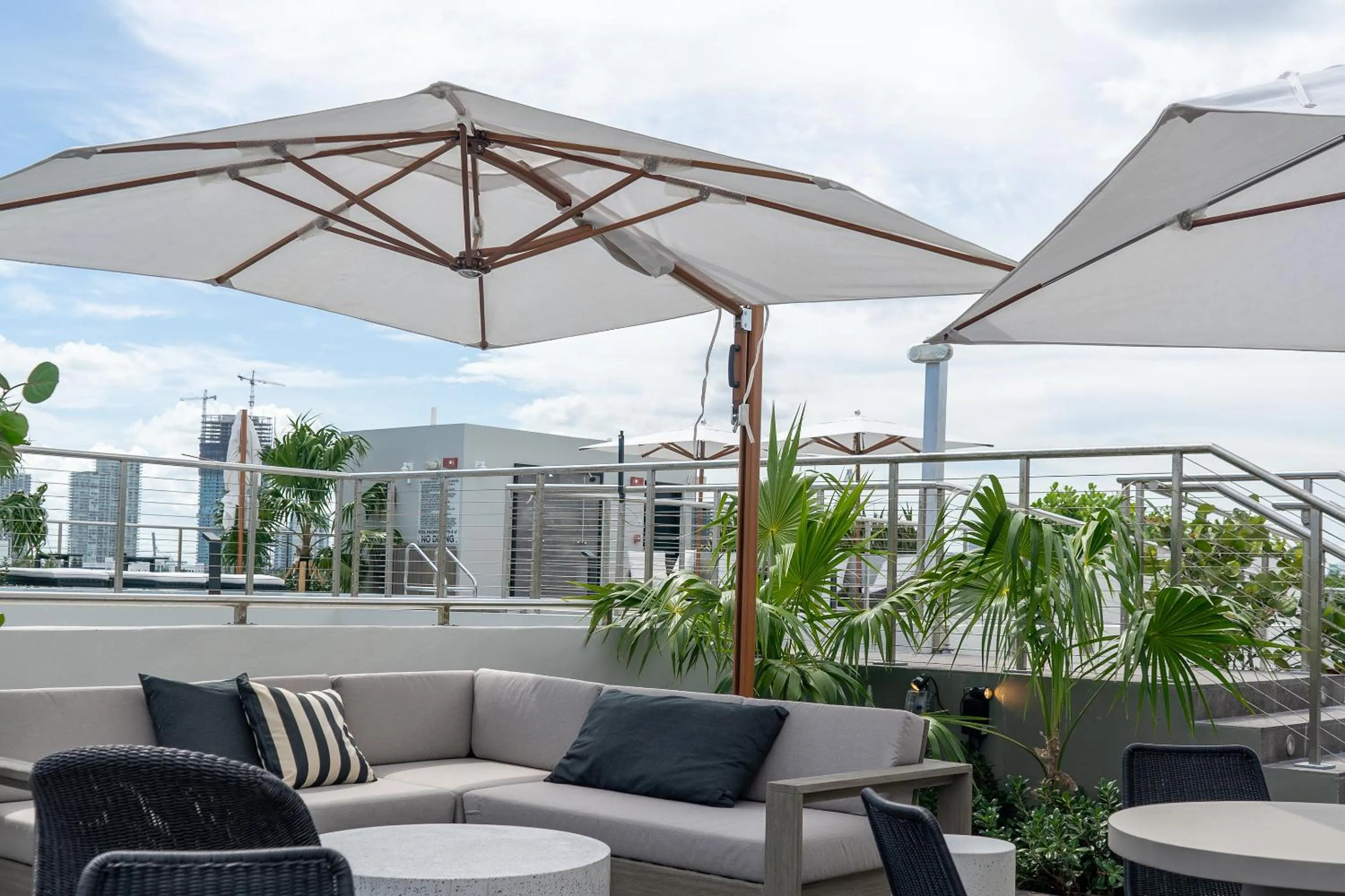 Patio in Nassau Suite South Beach, an All Suite Hotel