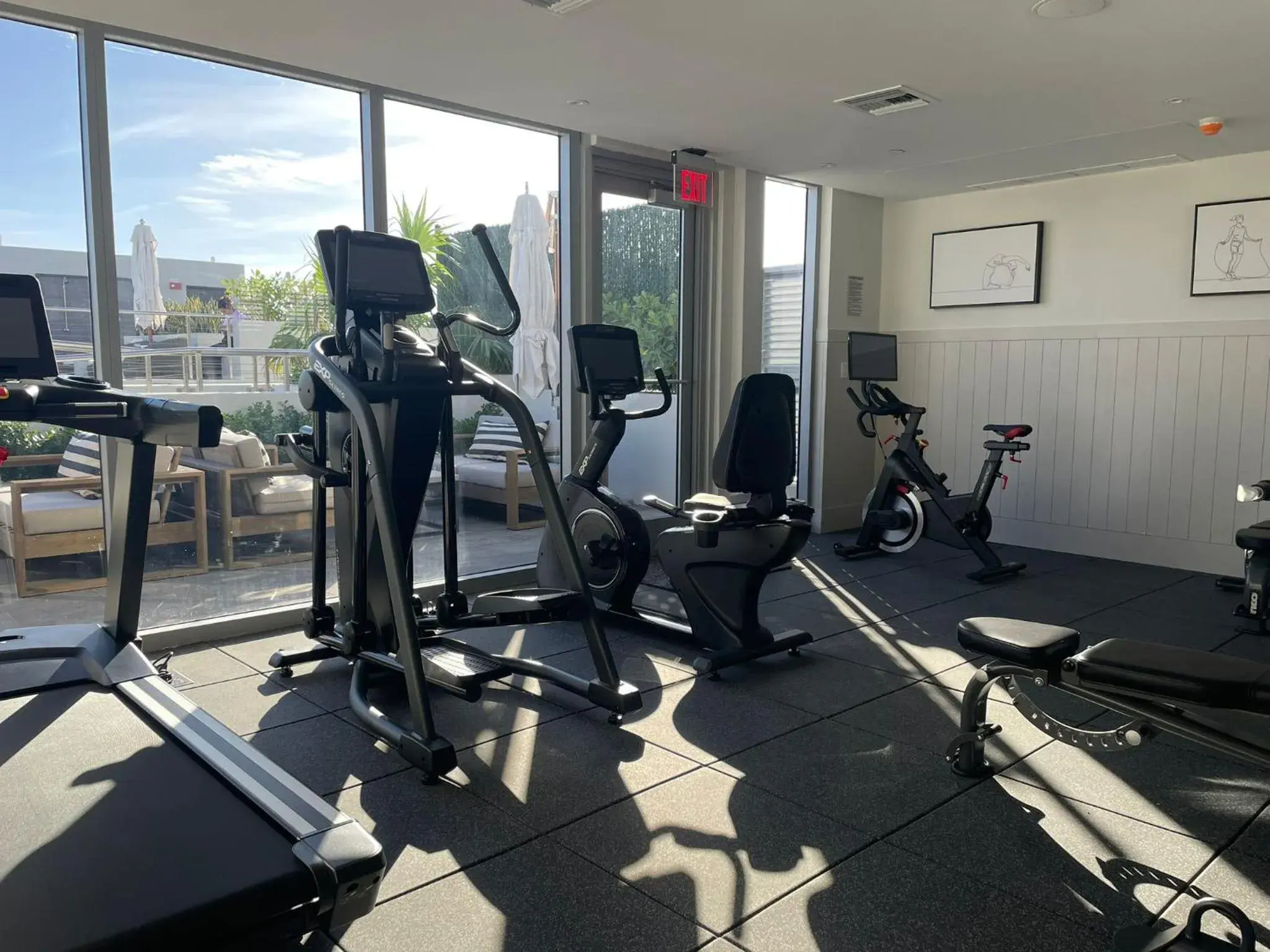 Fitness centre/facilities in Nassau Suite South Beach, an All Suite Hotel Fitness centre/facilities in Nassau Suite South Beach, an All Suite Hotel