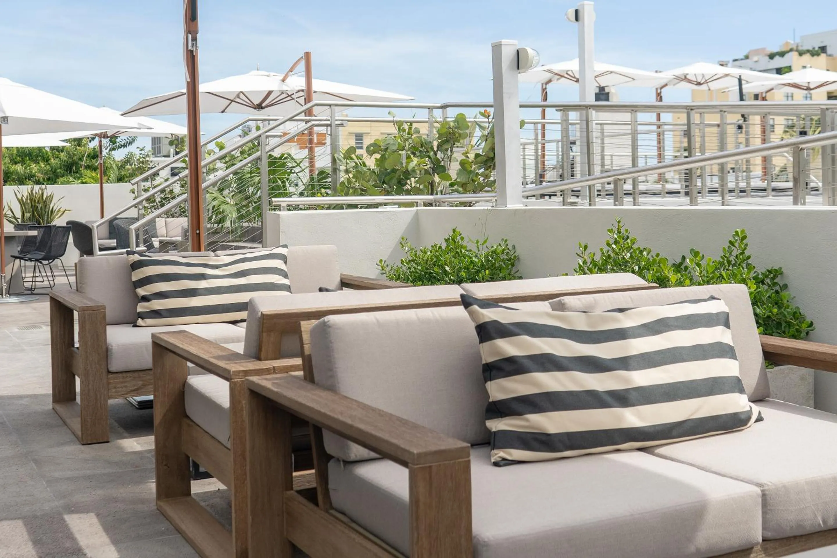 Patio in Nassau Suite South Beach, an All Suite Hotel