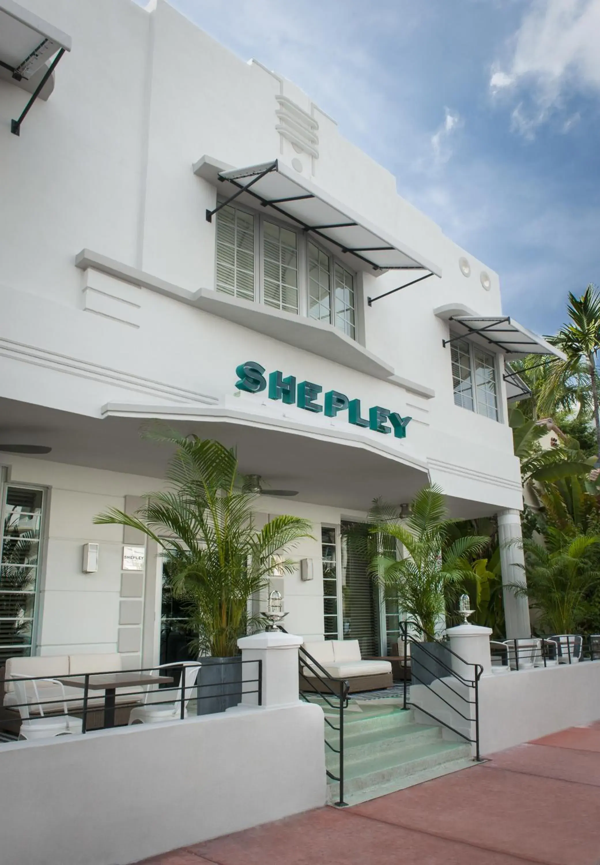 Facade/entrance in Shepley South Beach Hotel Facade/entrance in Shepley South Beach Hotel