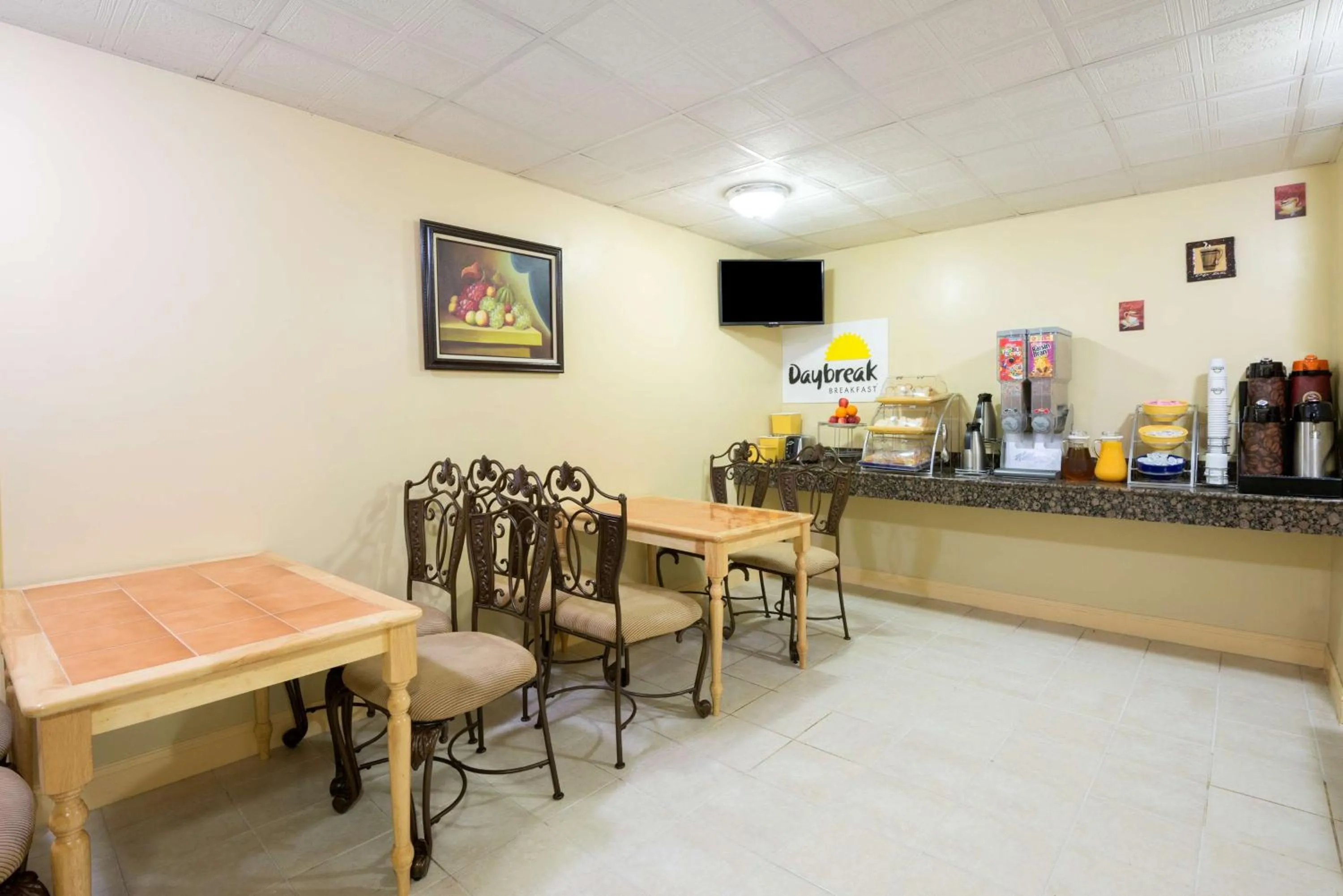 On site in Rodeway Inn