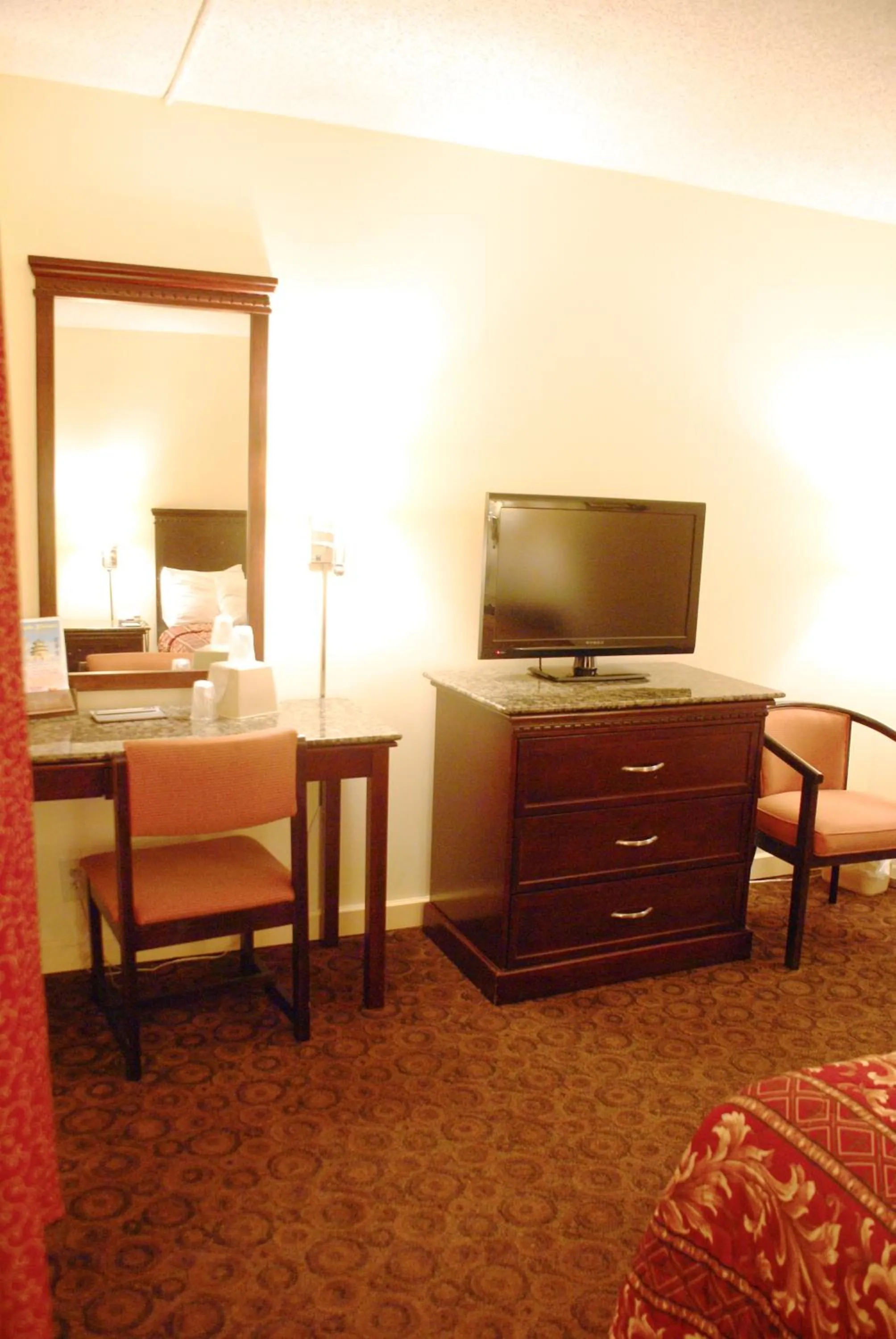TV and multimedia, Bed in Rodeway Inn