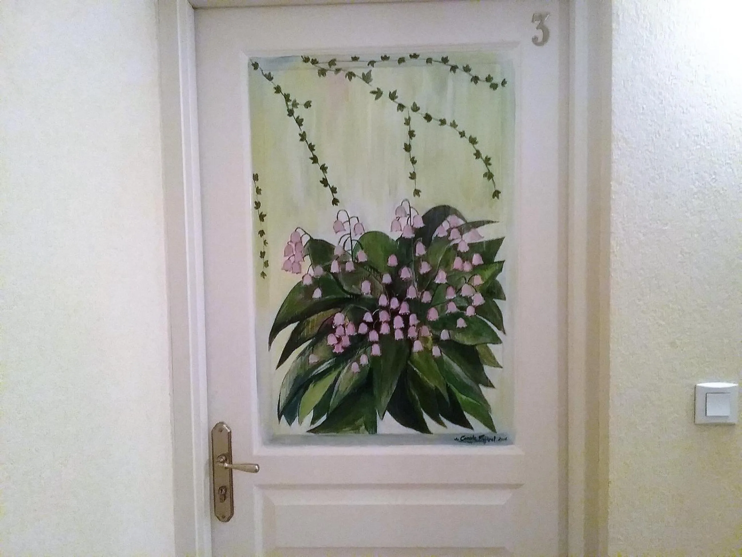 Decorative detail in Les Chambres de la Nied