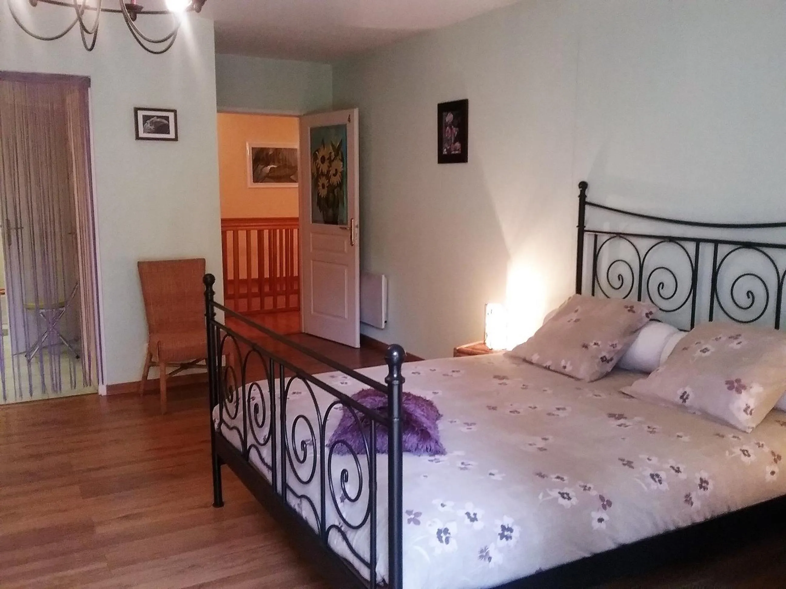 Bed in Les Chambres de la Nied