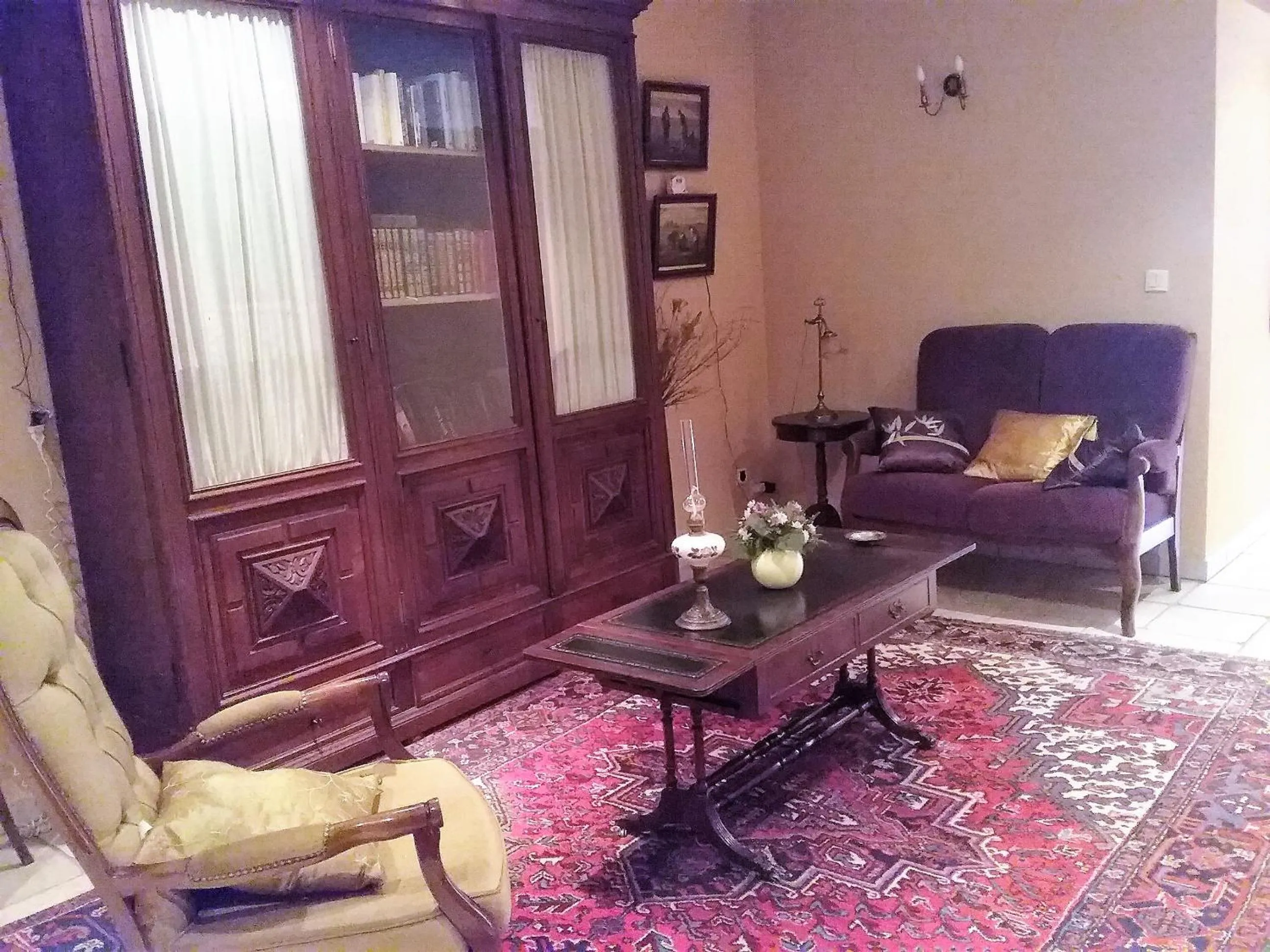 Living room in Les Chambres de la Nied