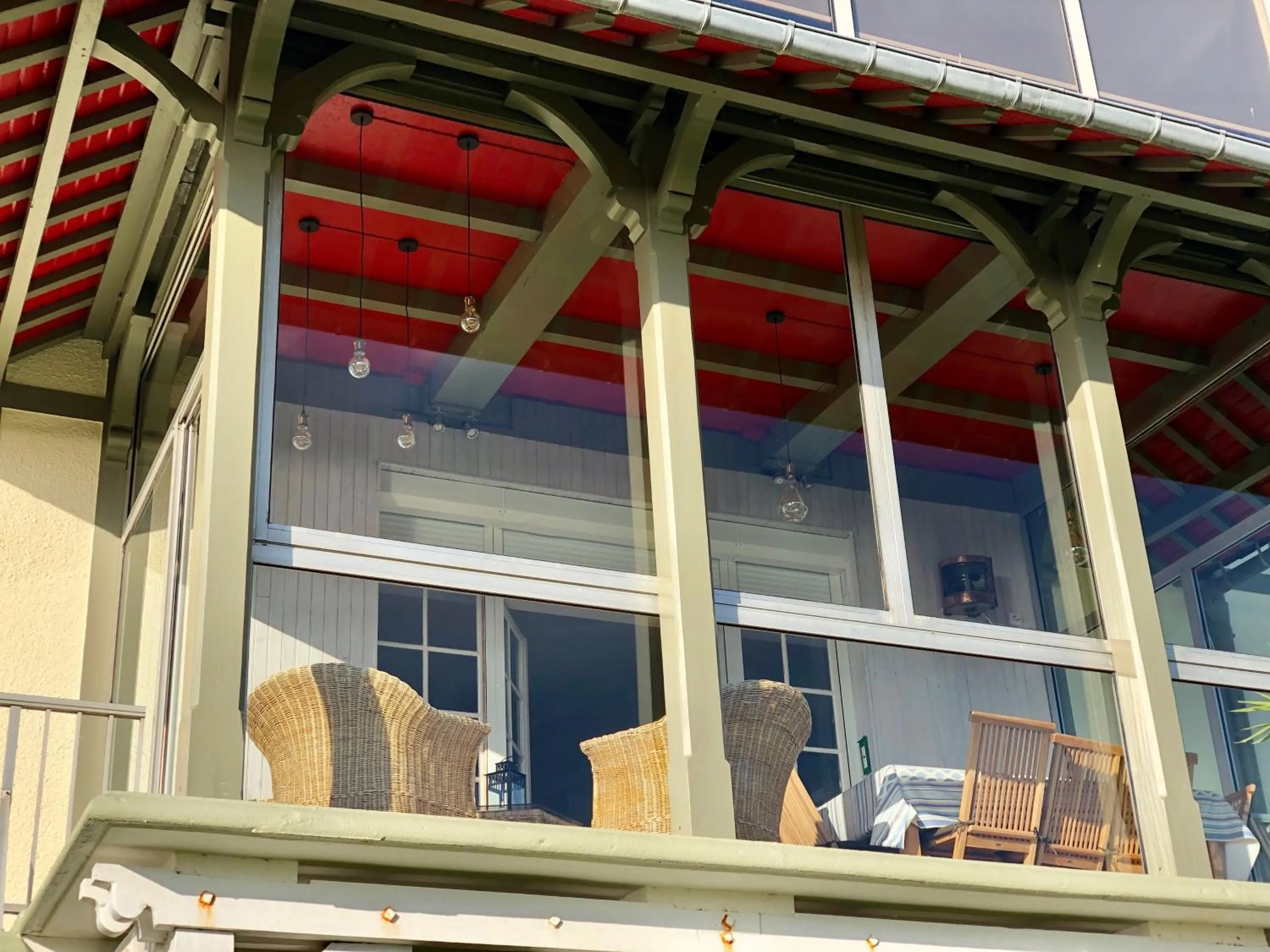 Patio in The Old Fenwick House