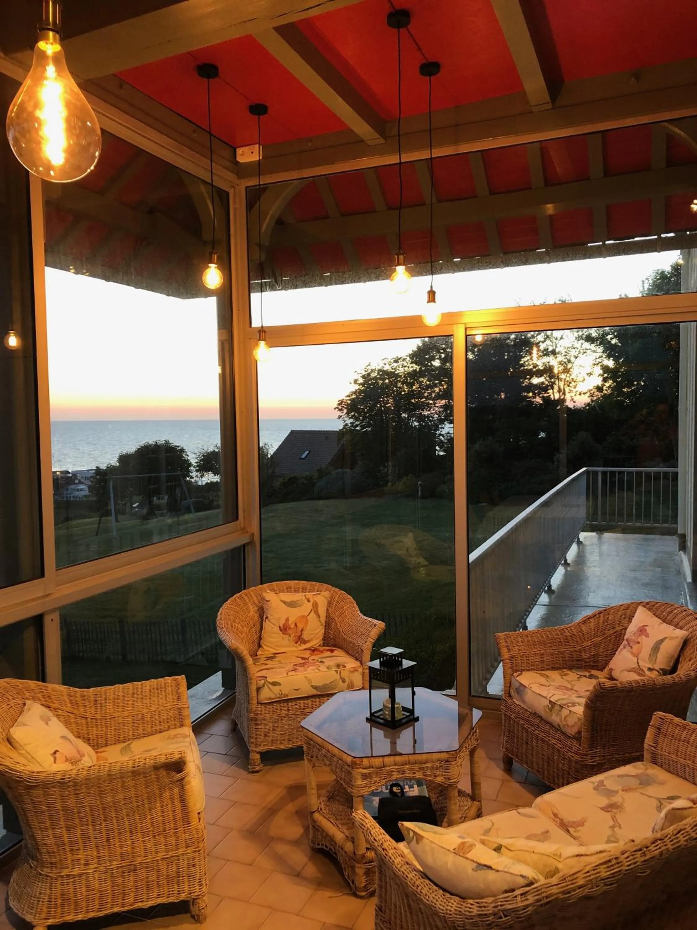 Patio in The Old Fenwick House