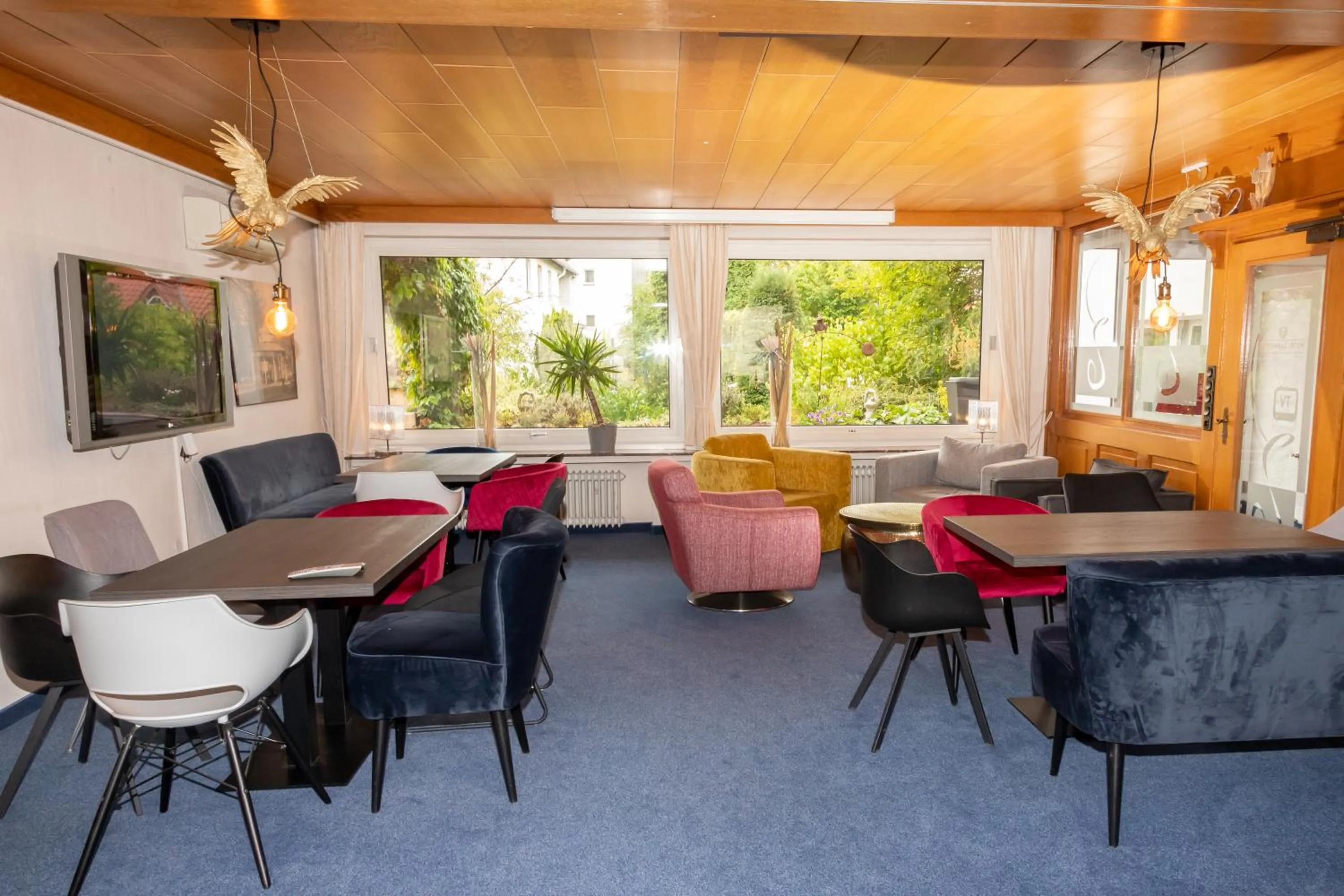 Communal lounge/ TV room in Hotel Lammerts