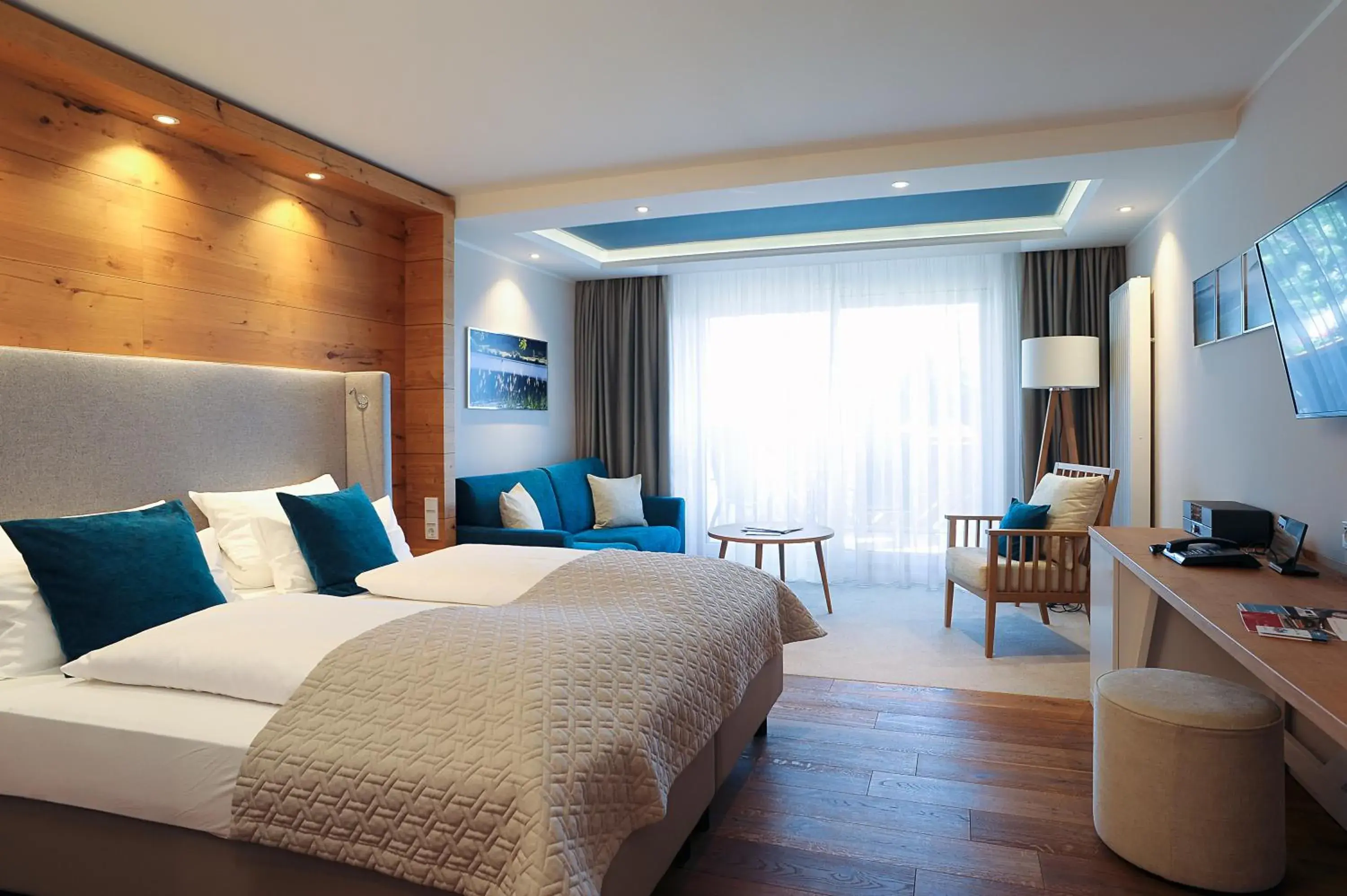 Deluxe Double Room with Balcony in MICHELS Wellness- & Wohlfühlhotel Deluxe Double Room with Balcony in MICHELS Wellness- & Wohlfühlhotel
