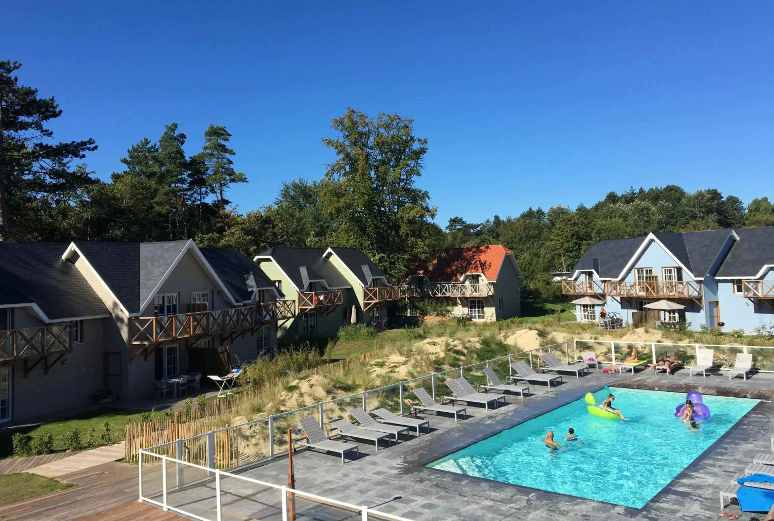 Swimming pool in Domaine de Diane