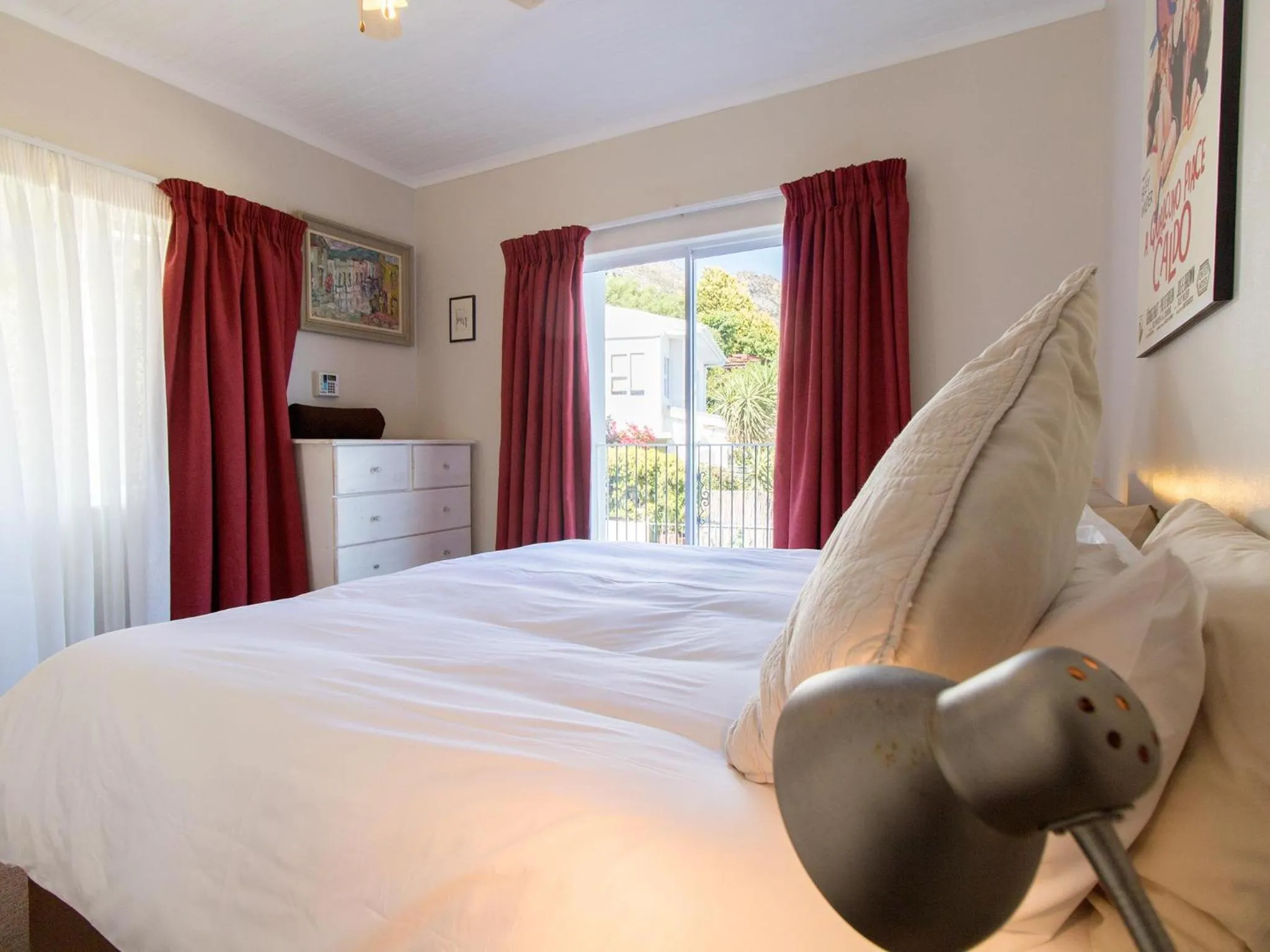 Bedroom, Bed in 'Die Braaihuis'- sleeps 6, Large Veranda, Sea Views, Central and Fabulous!