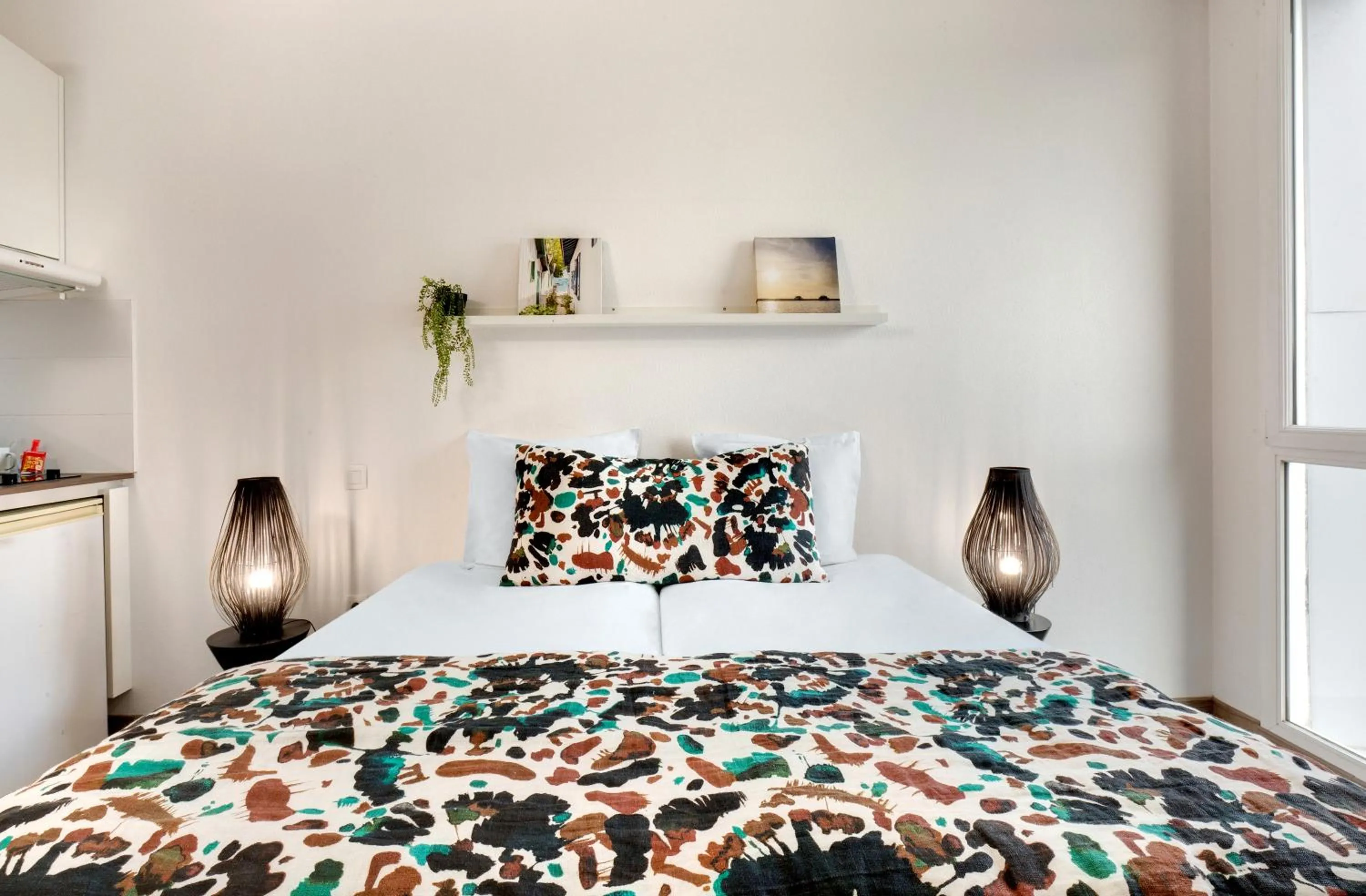 Bed in Ténéo Apparthôtel Bordeaux Maritime - Cité du vin