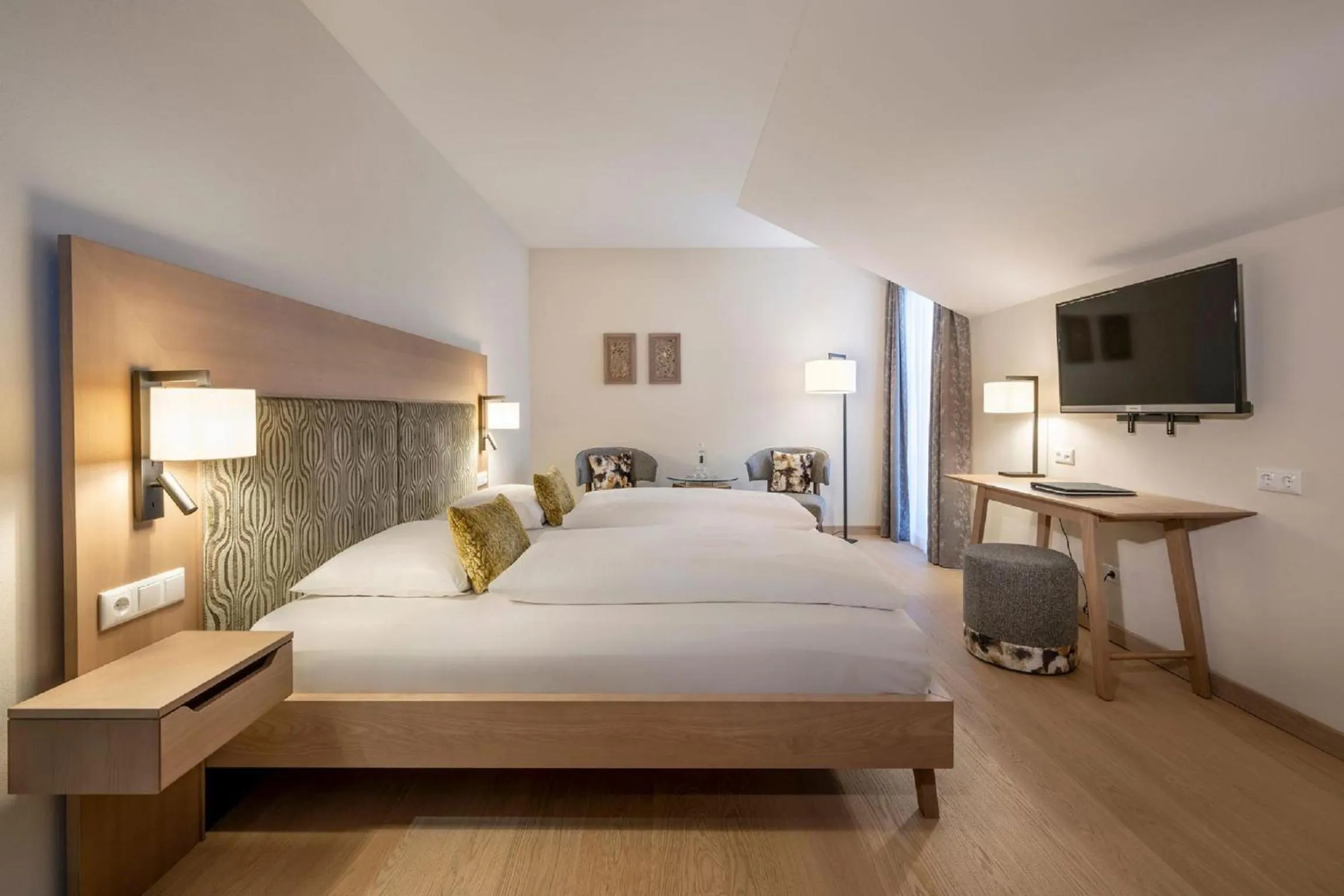 Bed in Landgasthof Kammbräu