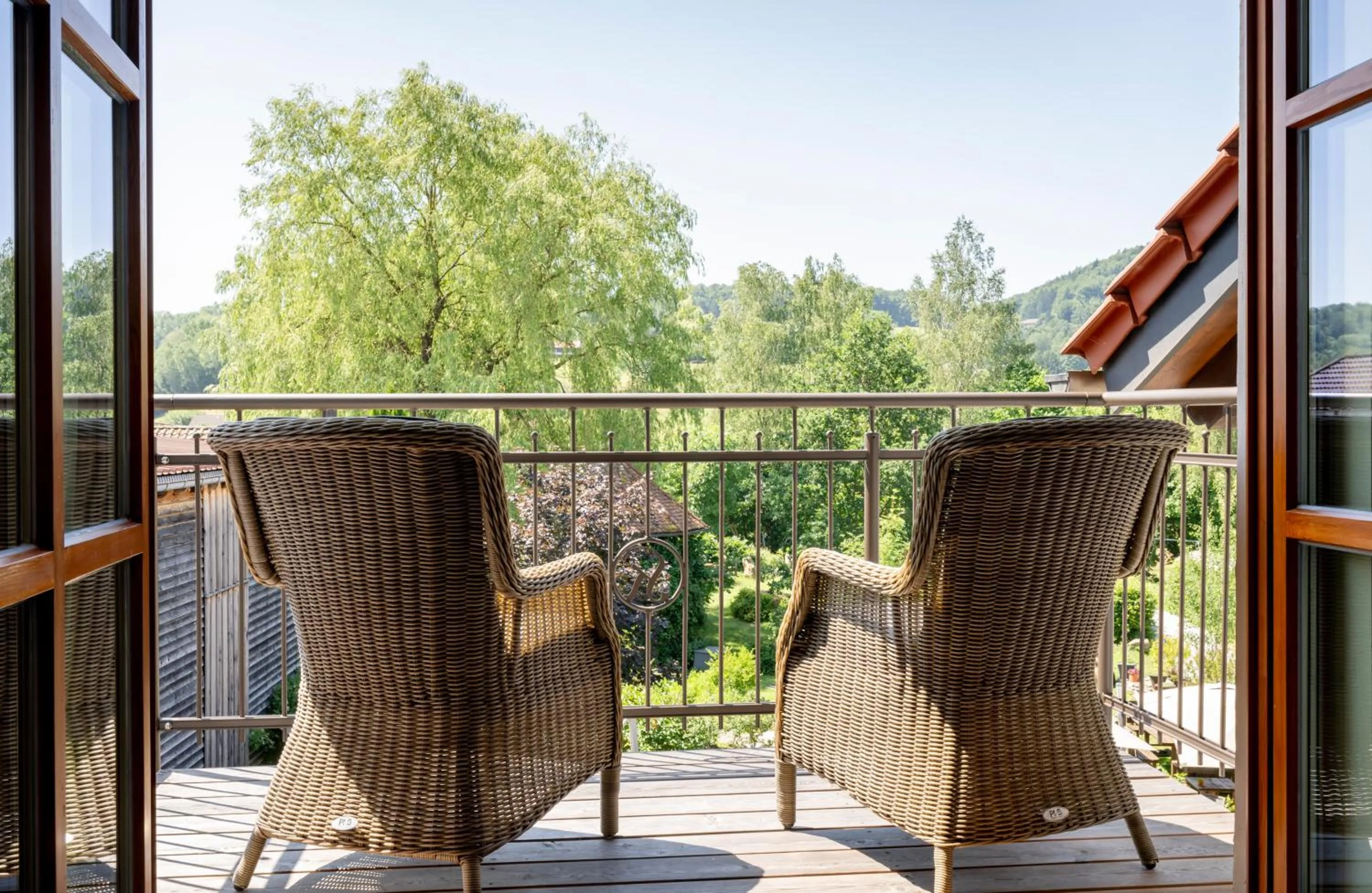 Balcony/Terrace in Landgasthof Kammbräu