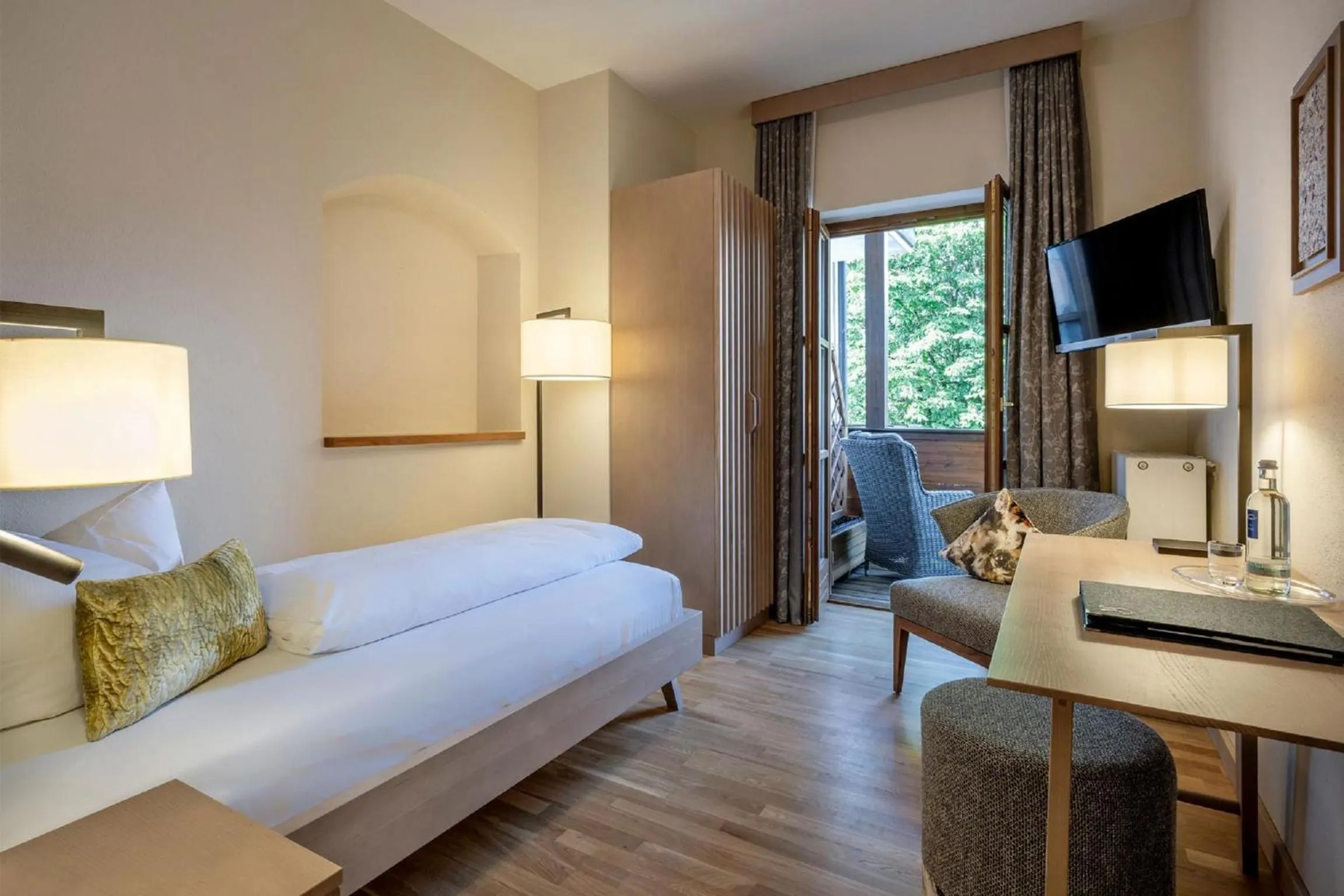 Bed in Landgasthof Kammbräu