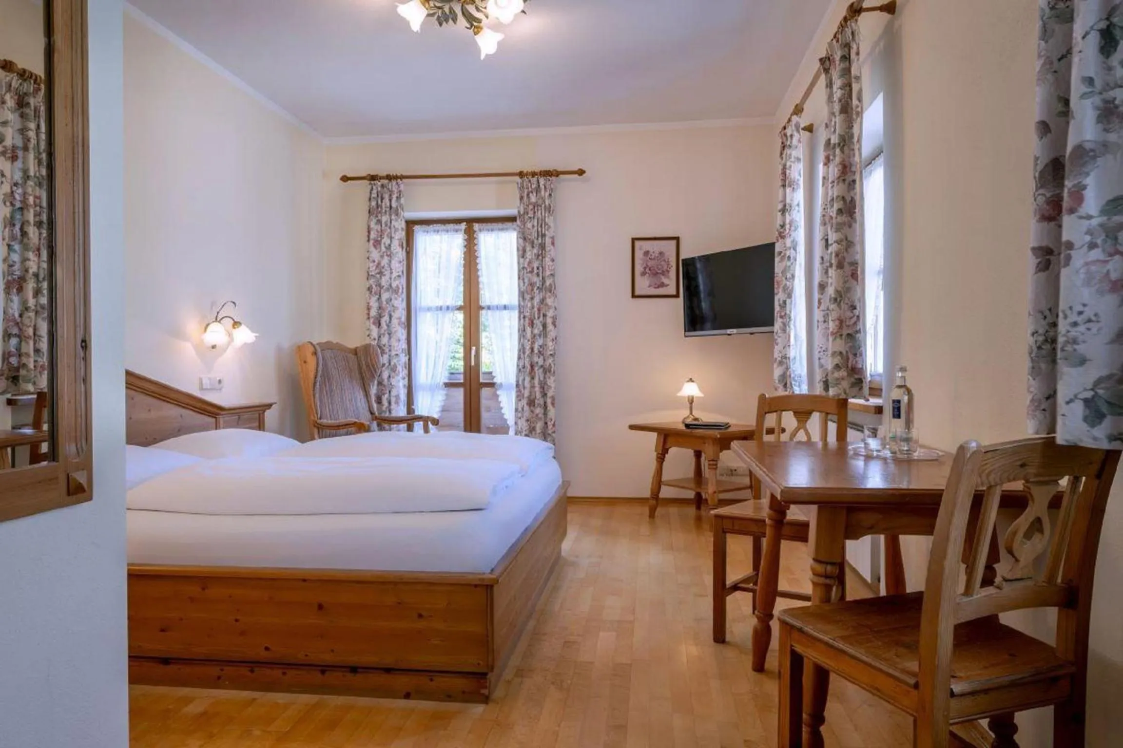 Bed in Landgasthof Kammbräu