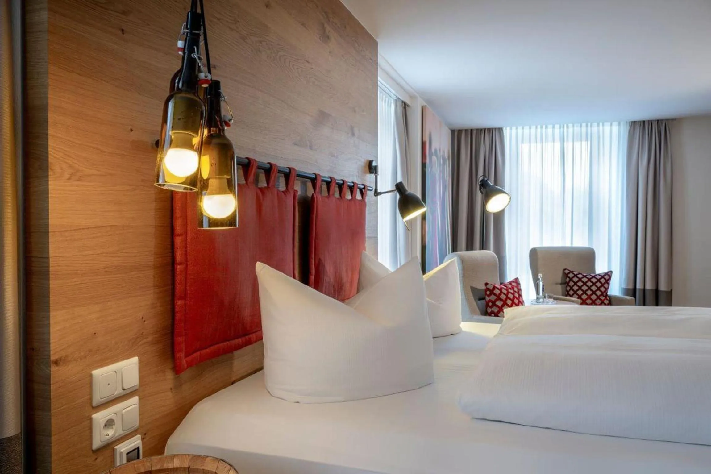 Bed in Landgasthof Kammbräu