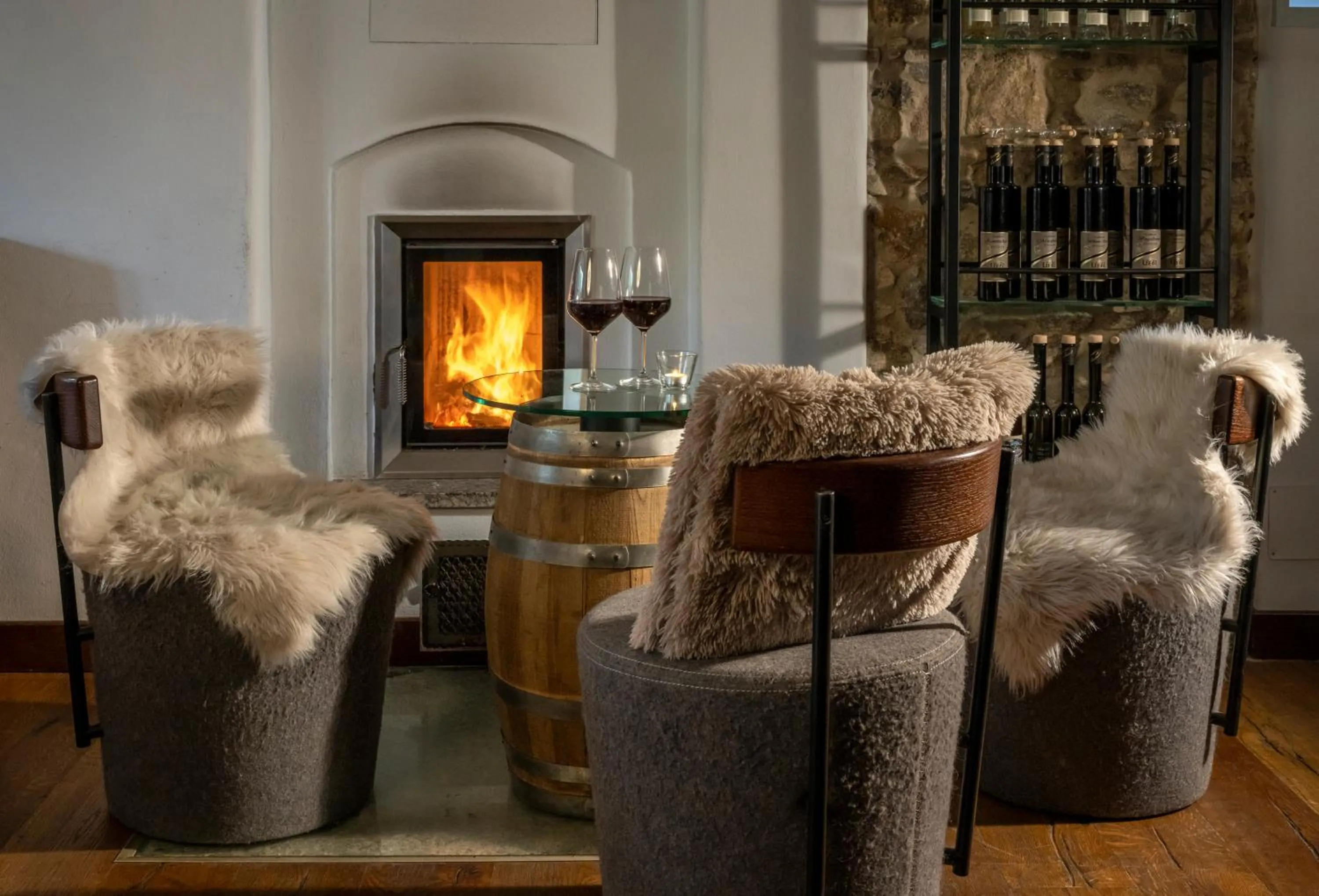 Seating area in Landgasthof Kammbräu